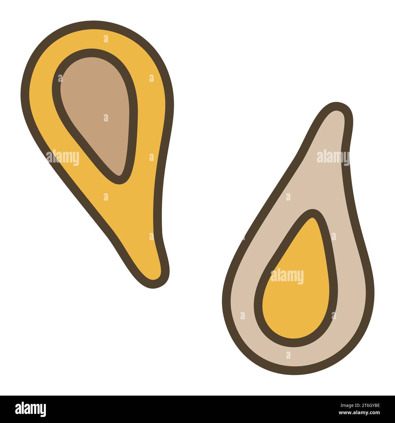 Microbe Primitive Bacteria vector concept colored icon or logo element Stock Vector