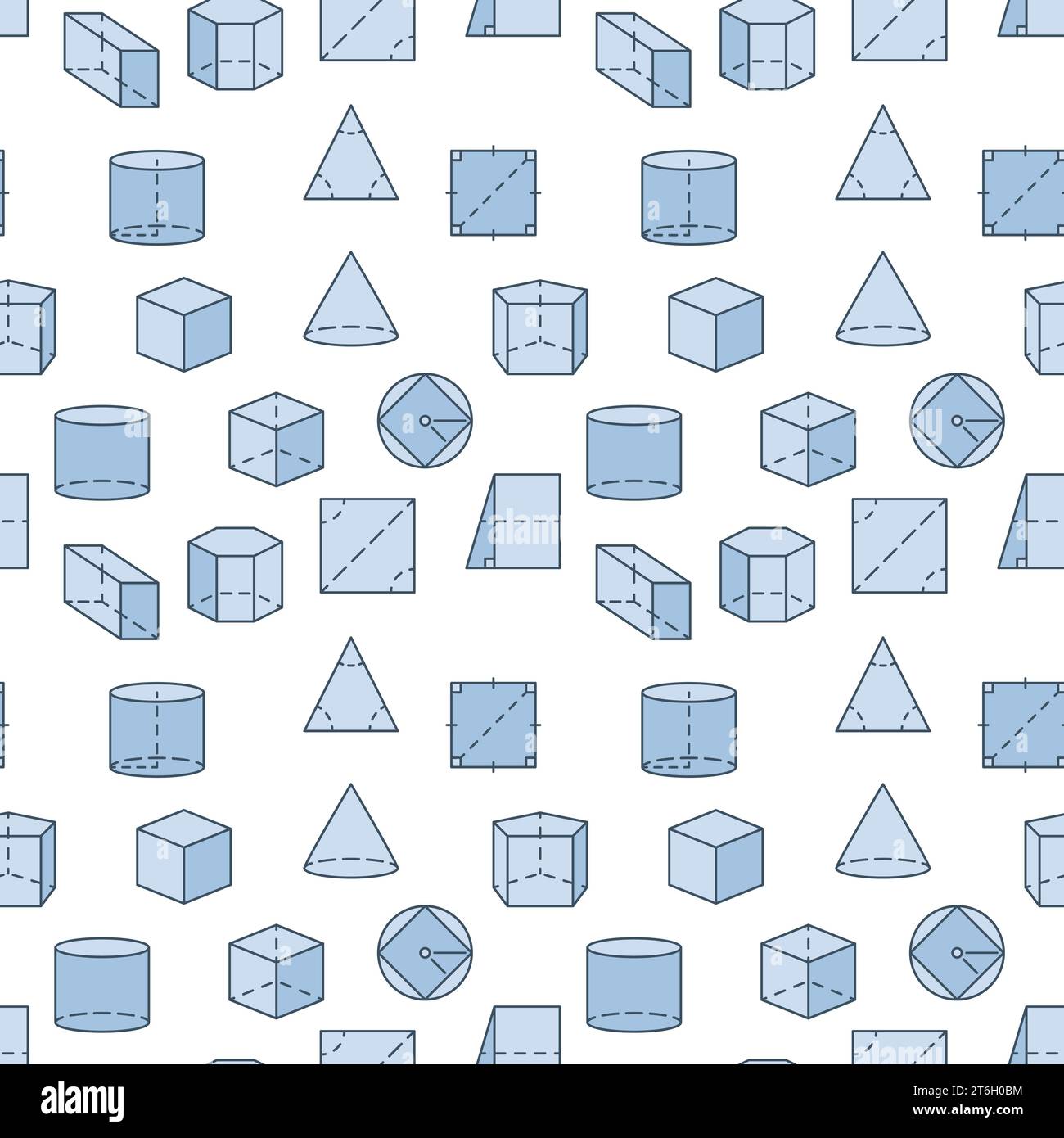 3d shapes and cone and square hi-res stock photography and images - Alamy
