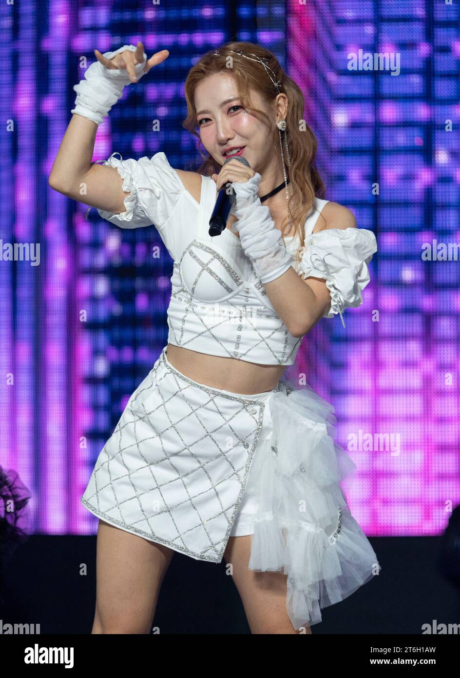 Goyang, South Korea. 8th Nov, 2023. South Korean K-Pop singer SORA ...