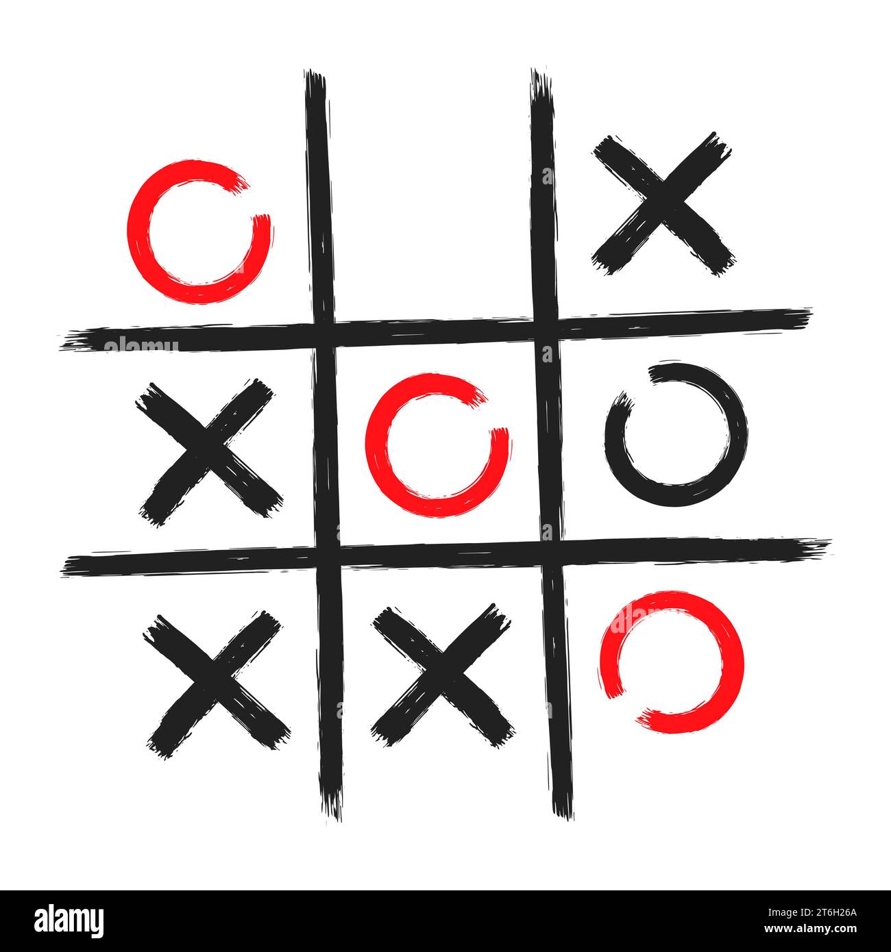 Premium Vector  Tic tac toe. xo game. drawn in chalk. vector illustration.