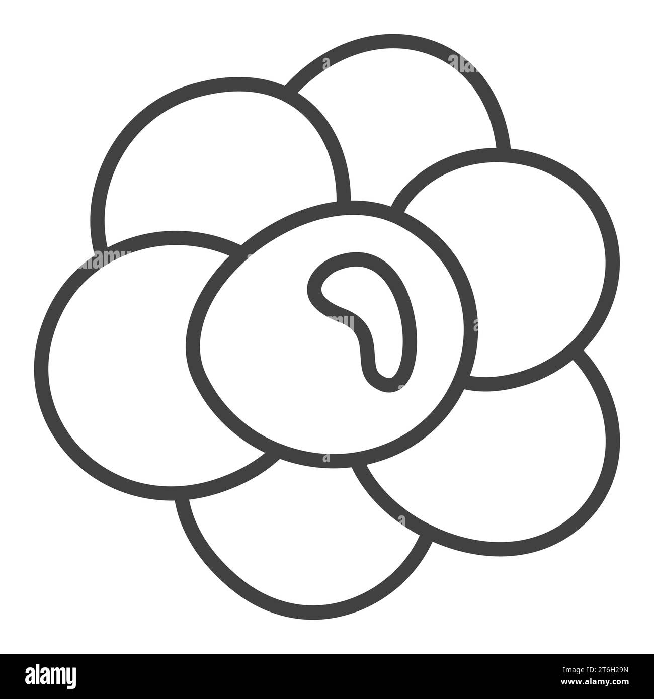 Bacteria vector Biology concept icon or sign in thin line style Stock ...