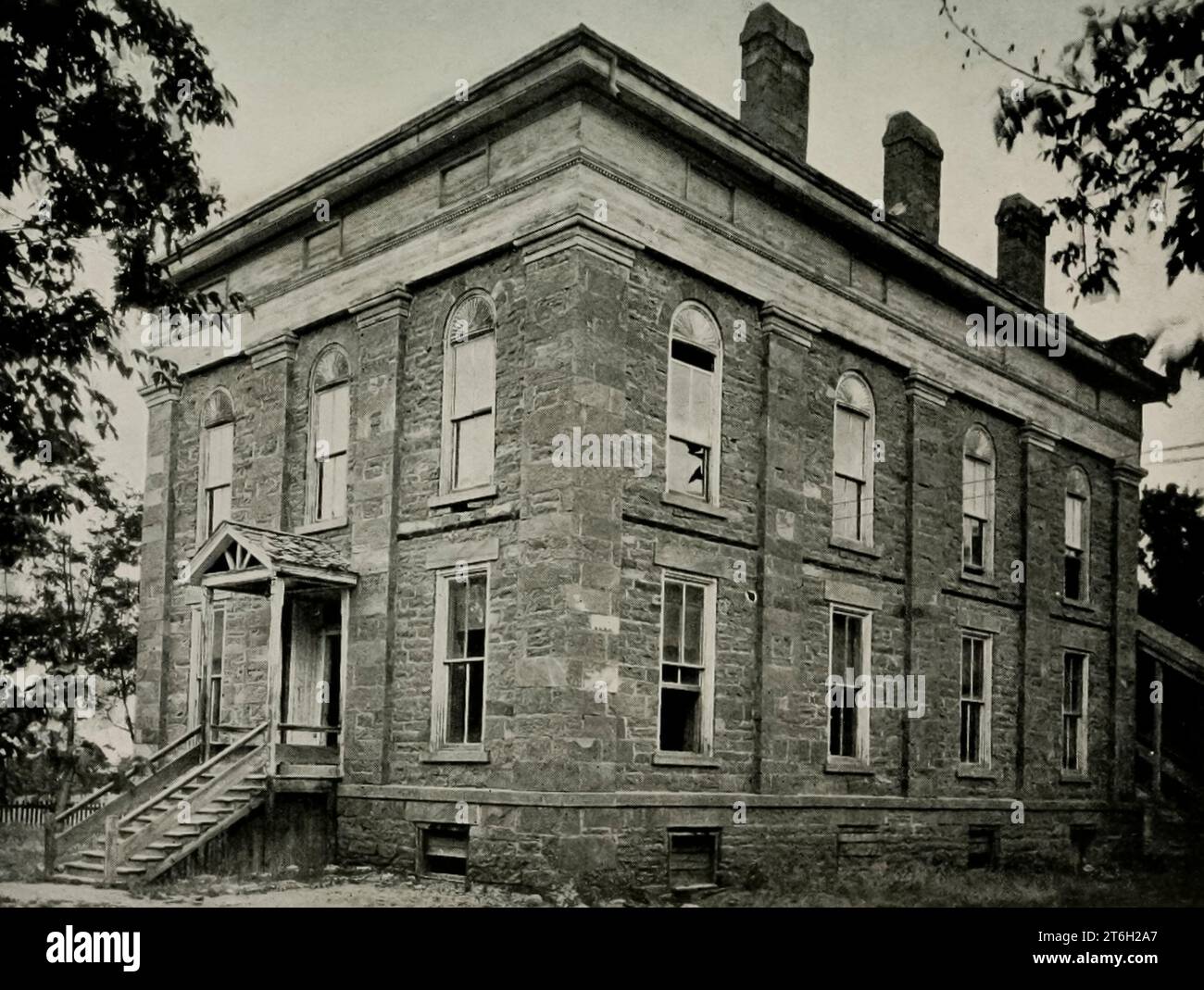 Old State House, Fillmore from the book ' Utah, the land of blossoming