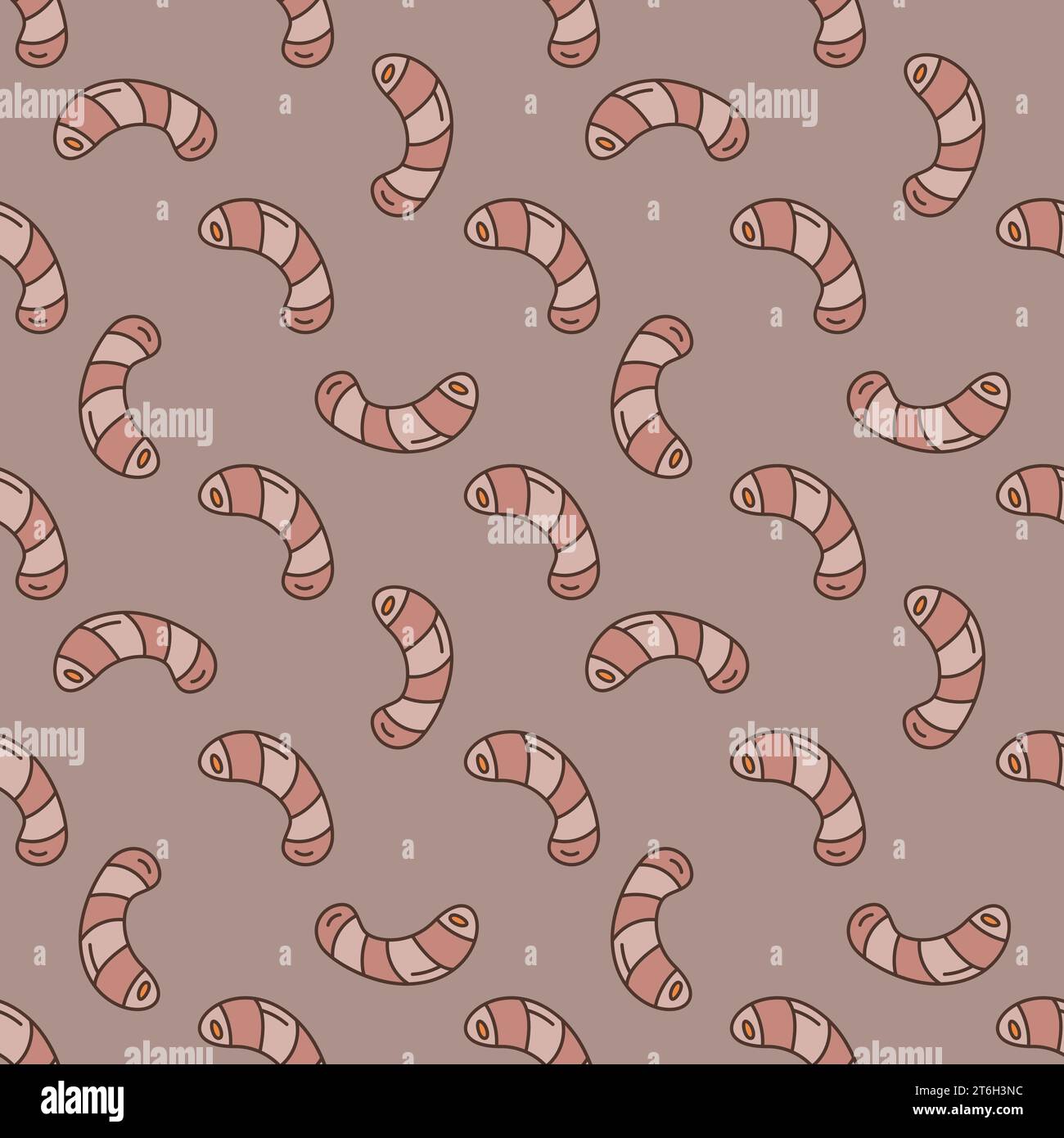Abstract Bacteria or Microbe vector concept colored seamless pattern ...