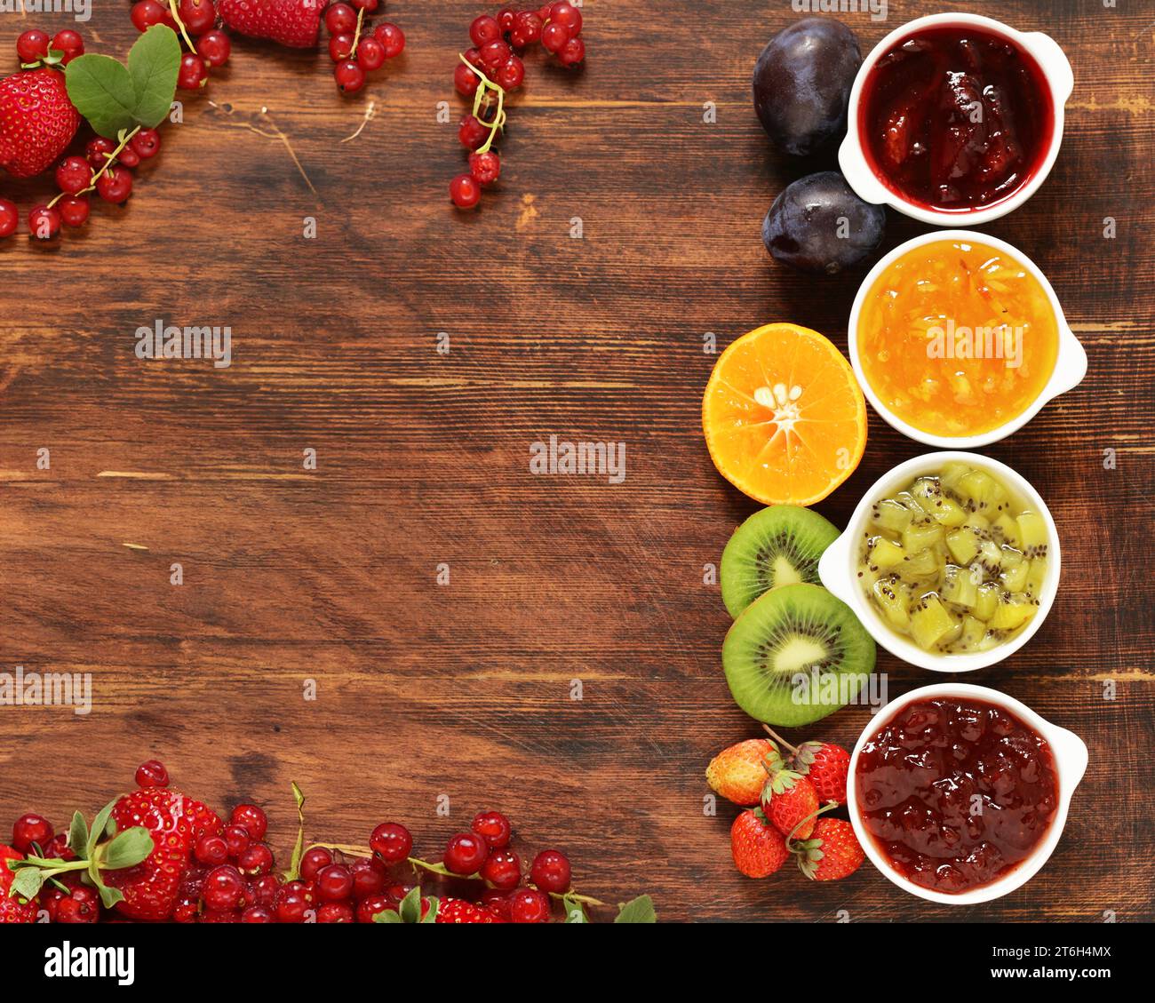 Kindsof Jam Different types of homemade jams hi-res stock photography and images ...