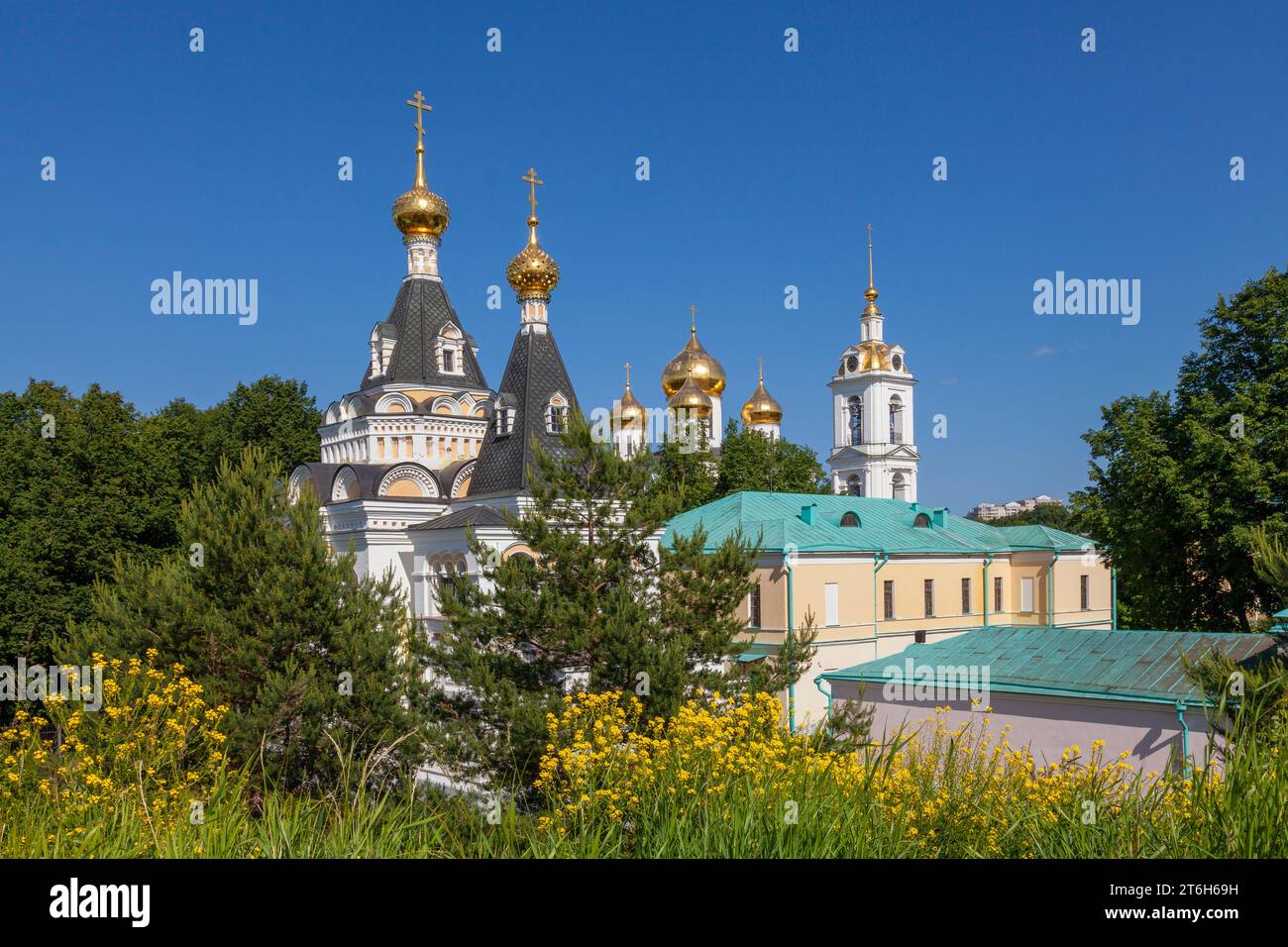Elizabethan Church on the territory of the Kremlin in the city of Dmitrov, Russia. Stock Photo