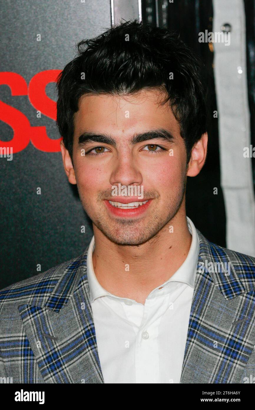 Joe Jonas at the Premiere of Warner Brothers Pictures' 