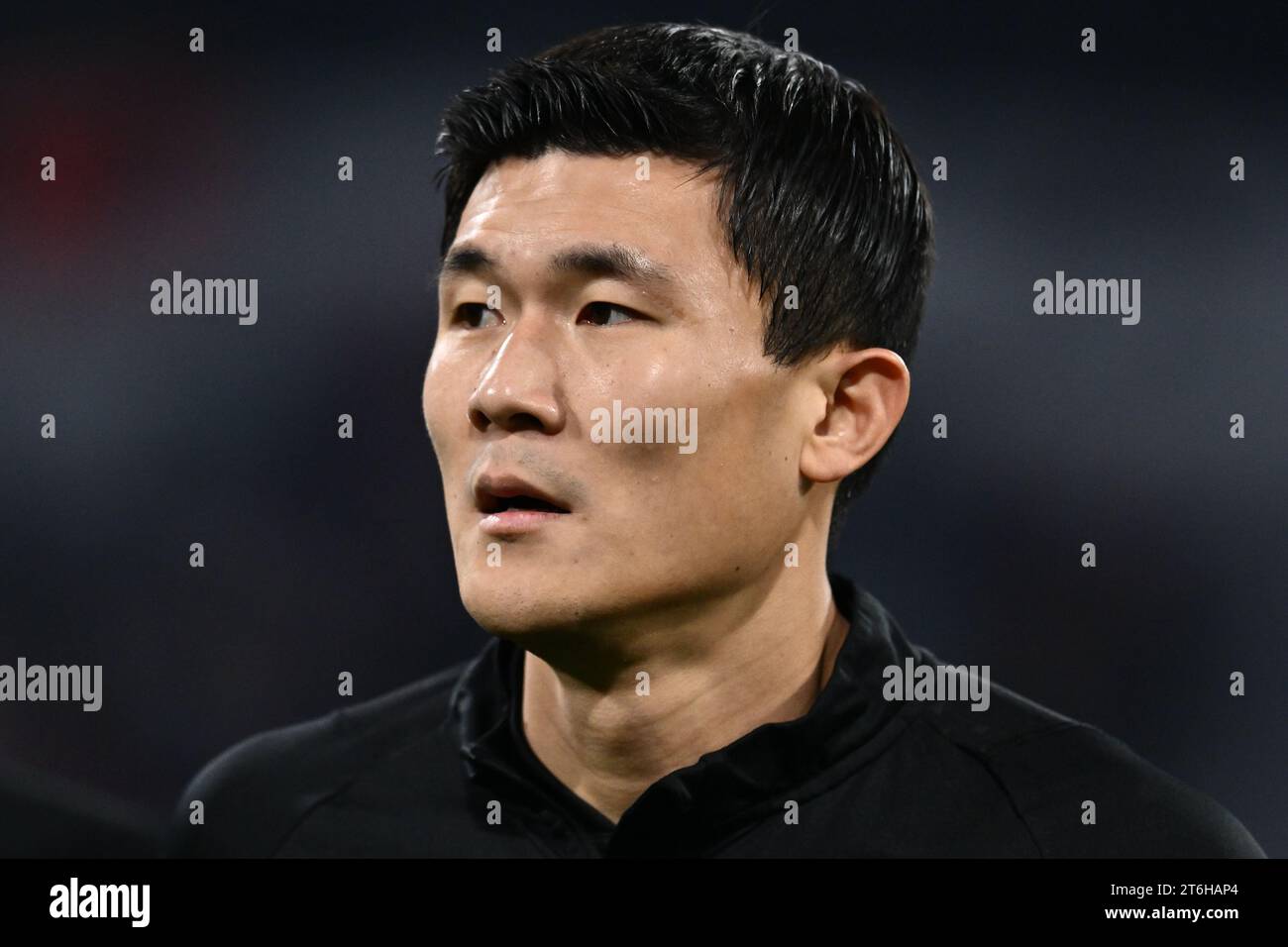 MUNICH, GERMANY - NOVEMBER 8: Kim Min-jae Of Bayern Munich Looks On ...