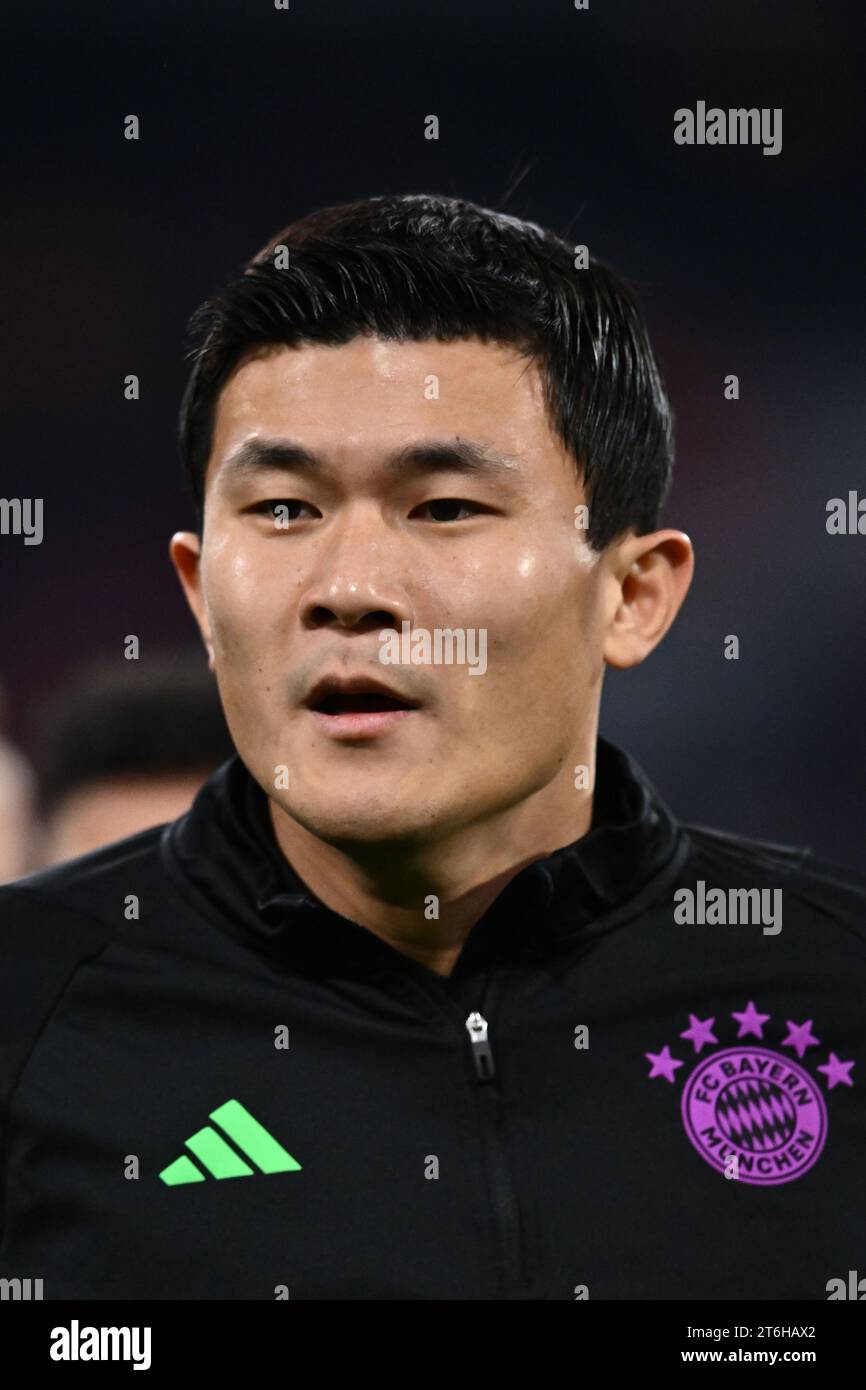 MUNICH, GERMANY NOVEMBER 8 Kim Minjae of Bayern Munich looks on during the UEFA Champions