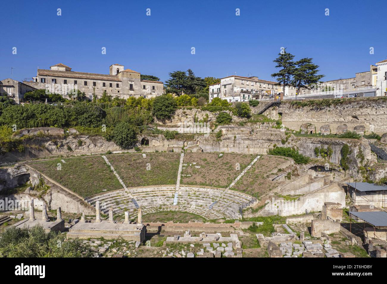 Italy, Campania, Caserta, The Roman theater of Sessa Aurunca Photo ...