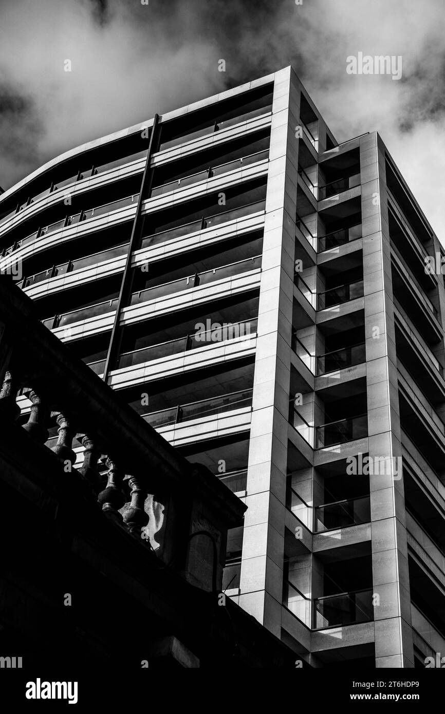 Old and New Architecture Stock Photo - Alamy