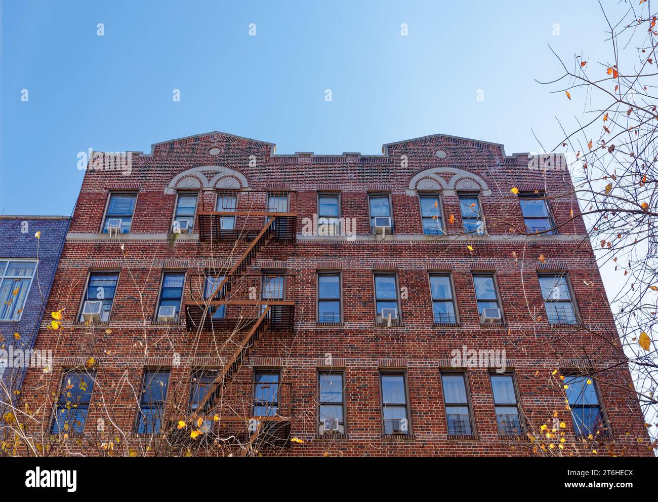 40 Wadsworth Terrace, an Emery Roth-designed apartment building, built 1923. Also known as 655 West 190th Street. Stock Photo