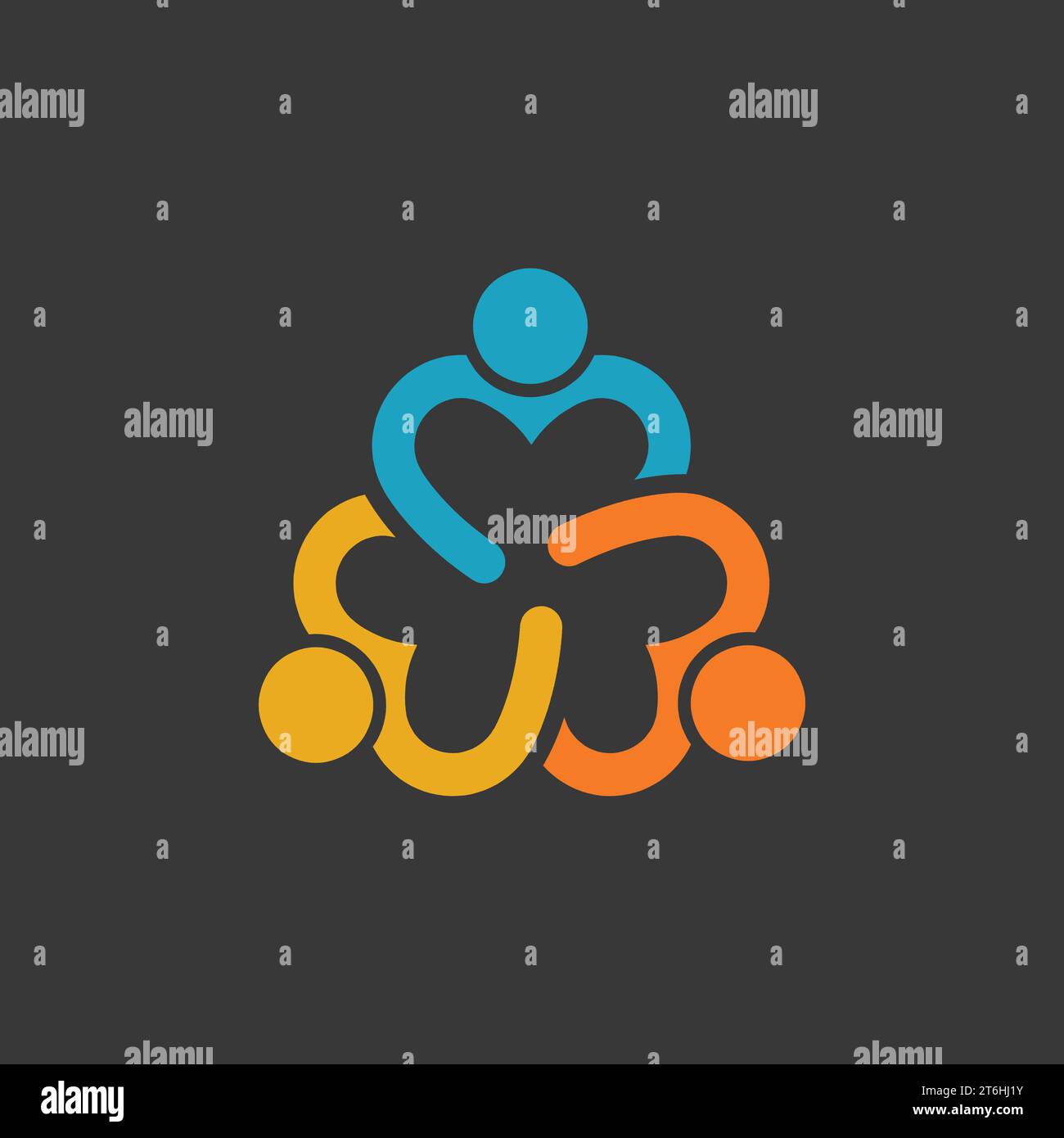 Unity in Diversity A Heartwarming Illustration of Three Individuals