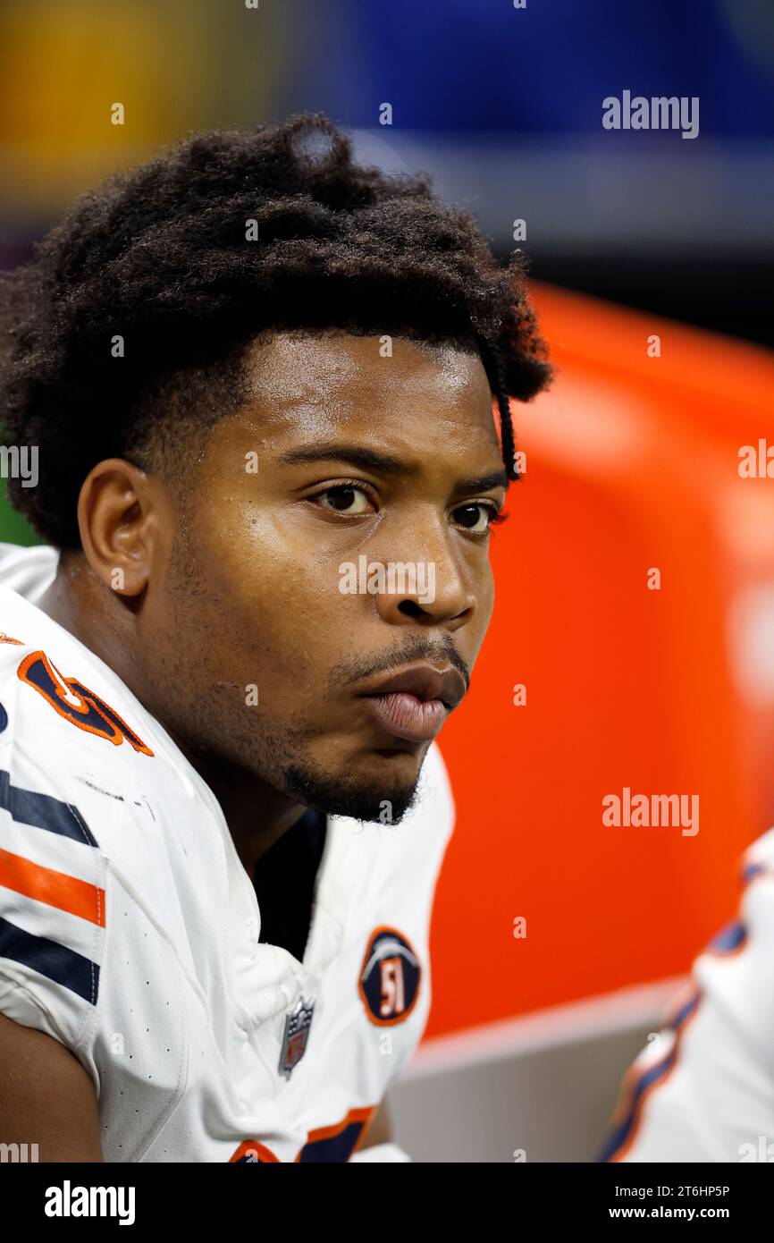 Chicago Bears defensive end DeMarcus Walker (95) during an NFL football ...