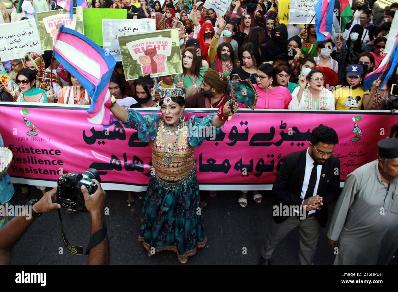 Members of Transgender Community are holding rally for their rights in ...