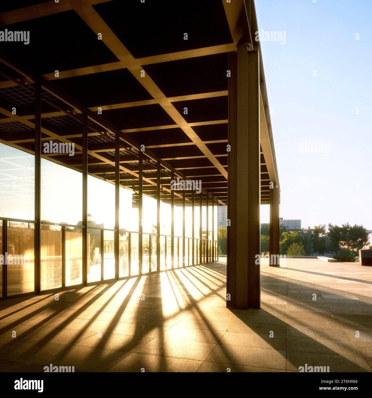 New National Gallery Berlin Stock Photo Alamy