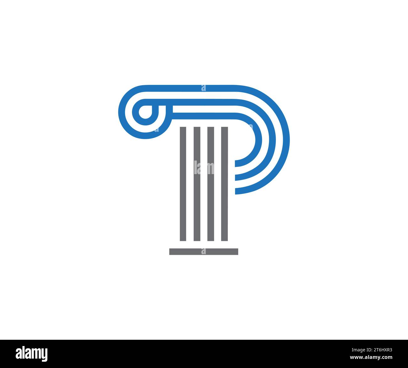 TP letter logo design vector template Stock Vector