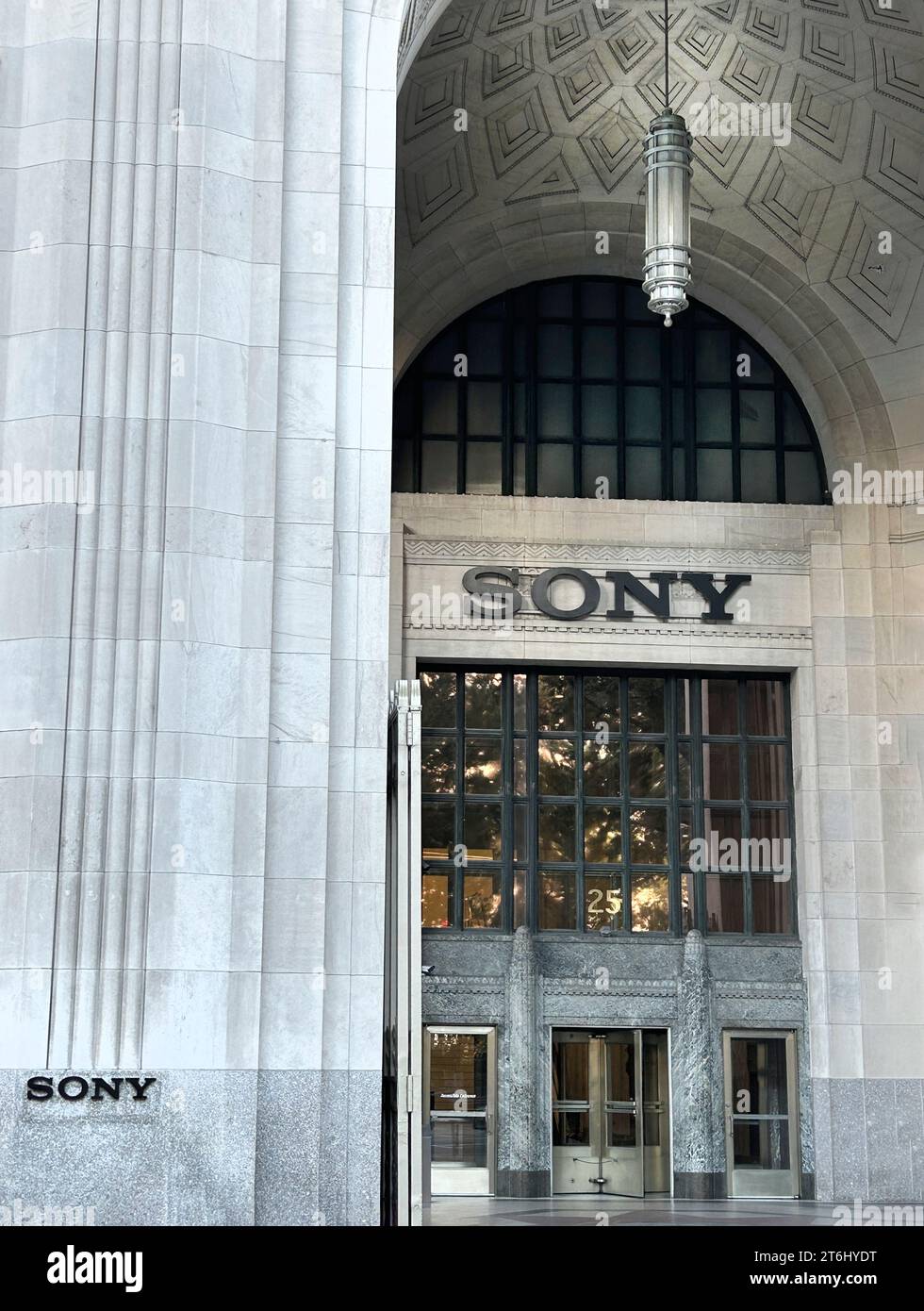 Sony Music Group headquarters, 25 Madison Avenue, New York City, New York, USA Stock Photo