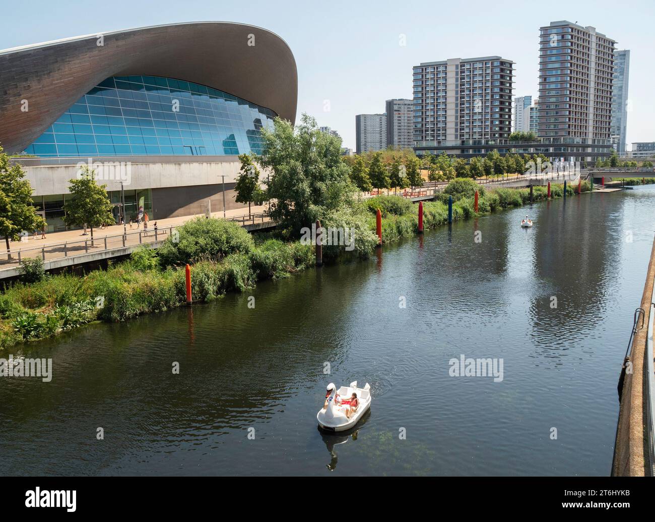 Queen Elizabeth Olympic Park Stock Photo