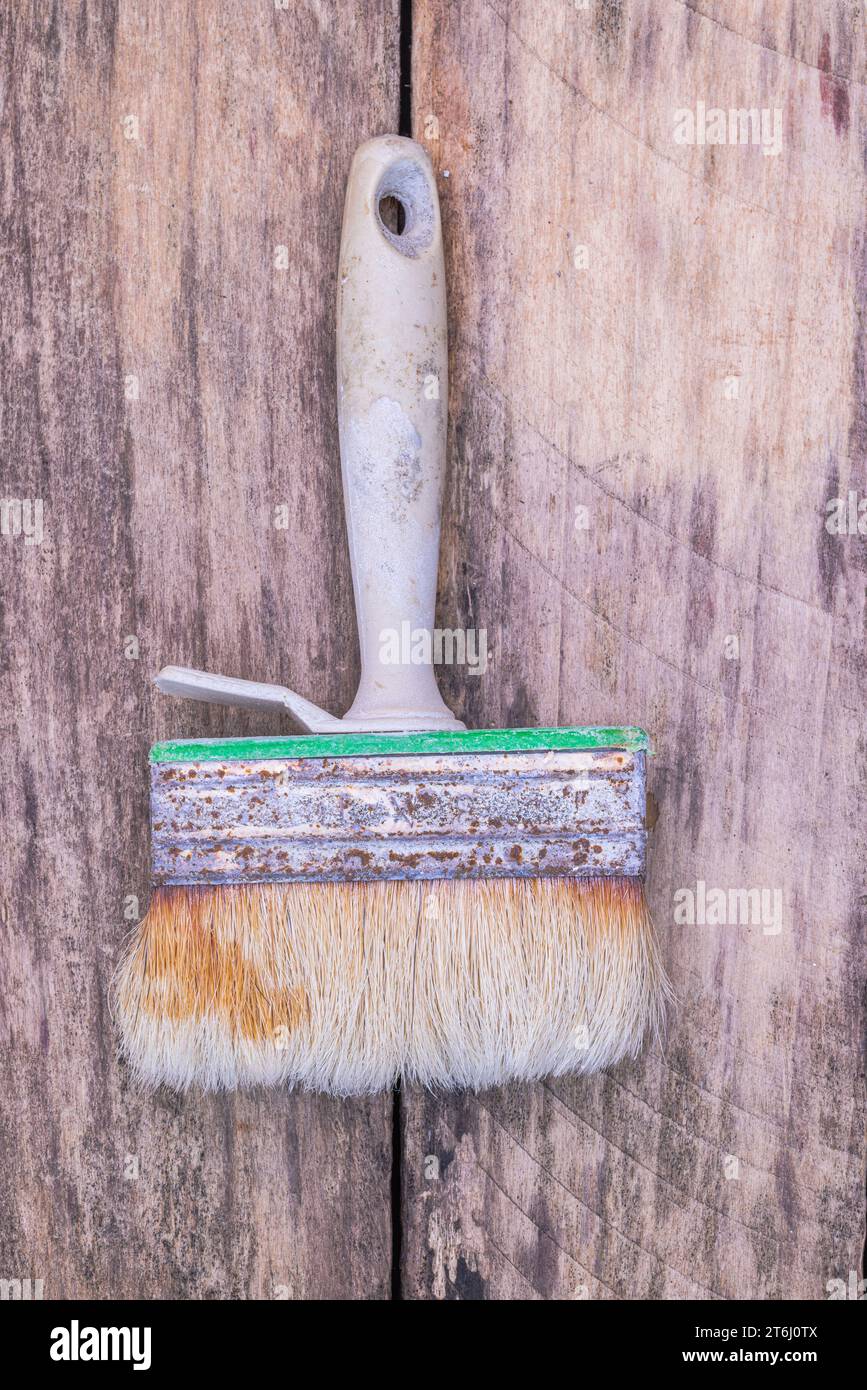 Old painting tool, brush Stock Photo Alamy