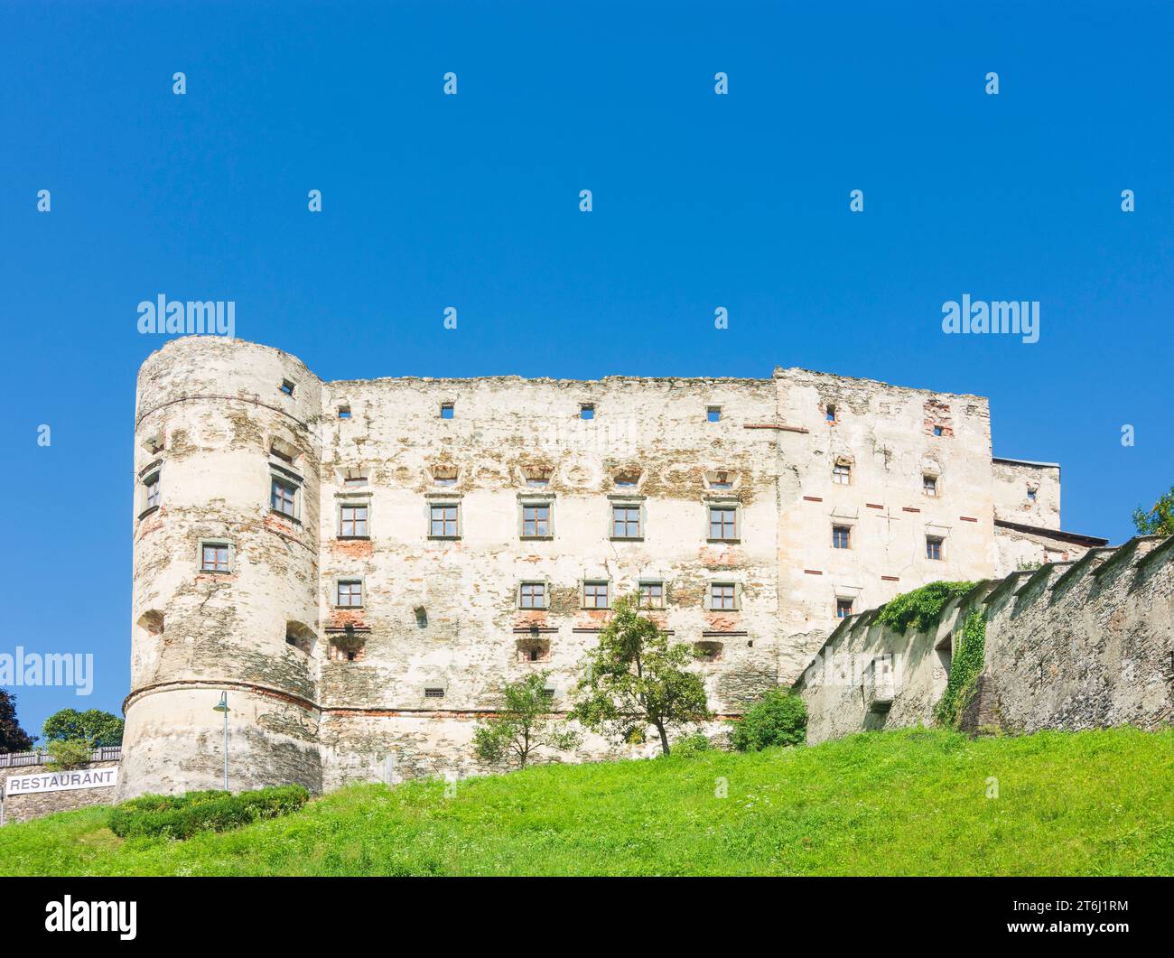 Gmünd in Kärnten, Gmünd Castle in Nationalpark Hohe Tauern, Carinthia, Austria Stock Photo