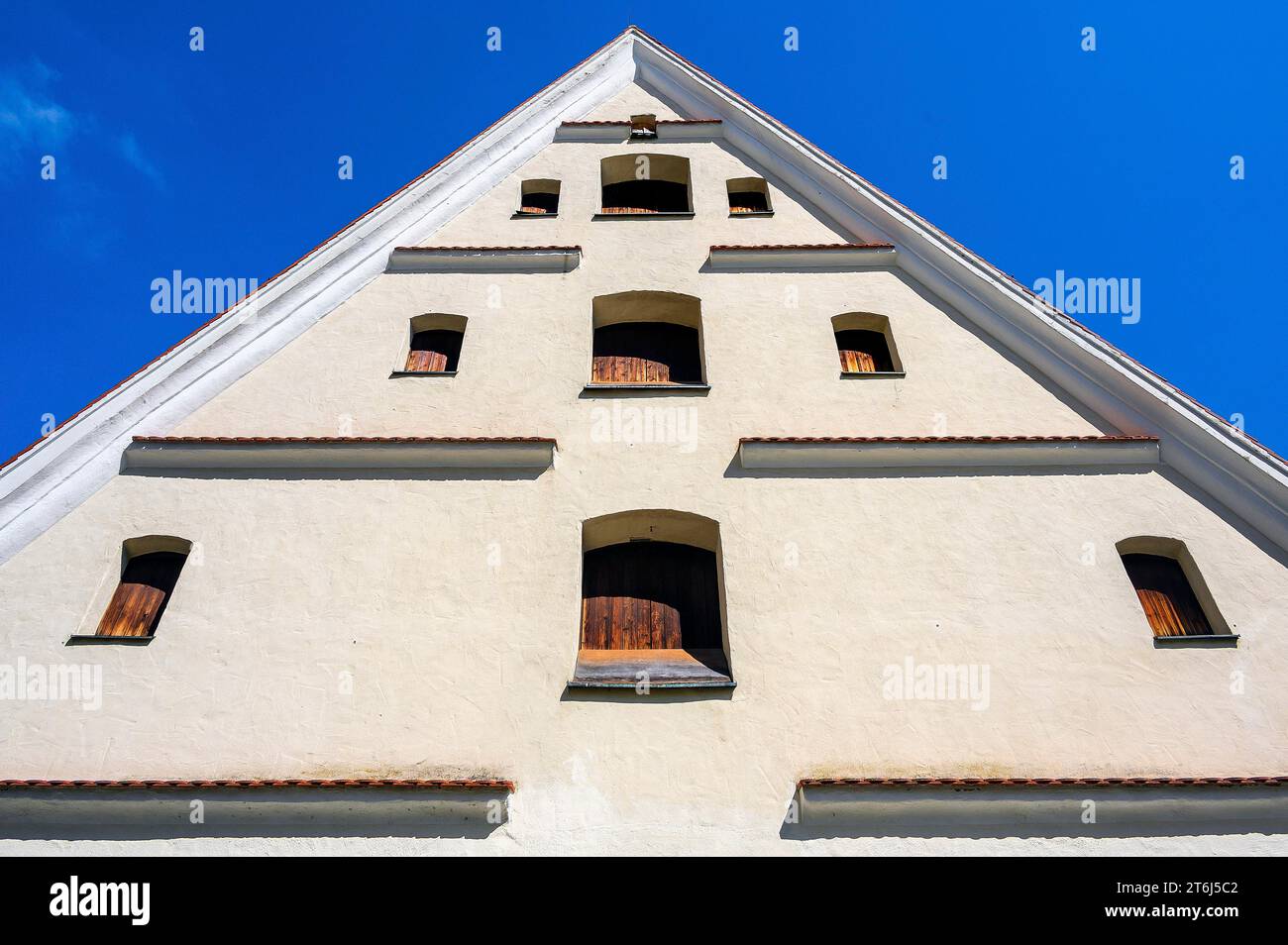 Brewery and party cellar, monastery, Imperial Abbey of Ochsenhausen, a Benedictine monastery from 1090 to 1803, Bavaria, Germany Stock Photo