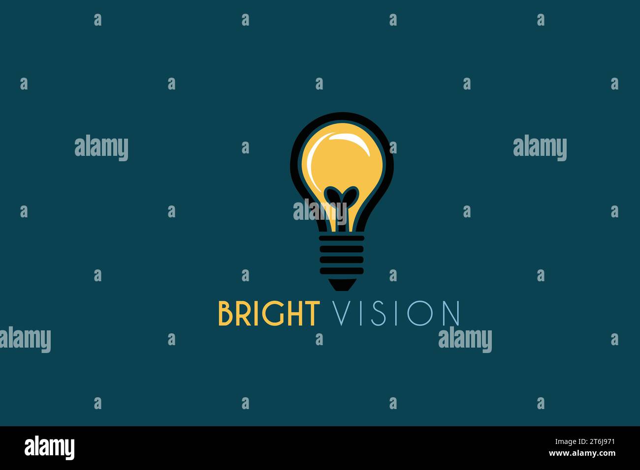 vector environmental bulb lamp logo design template Stock Vector