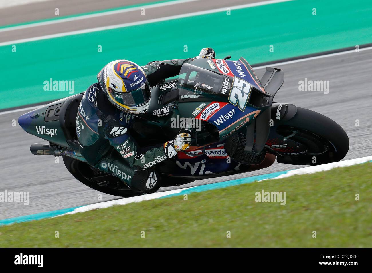 Photo 12x8 Dédicacée Raul Fernandez (Cryptodata / Aprilia MotoGP 2023) - Signée