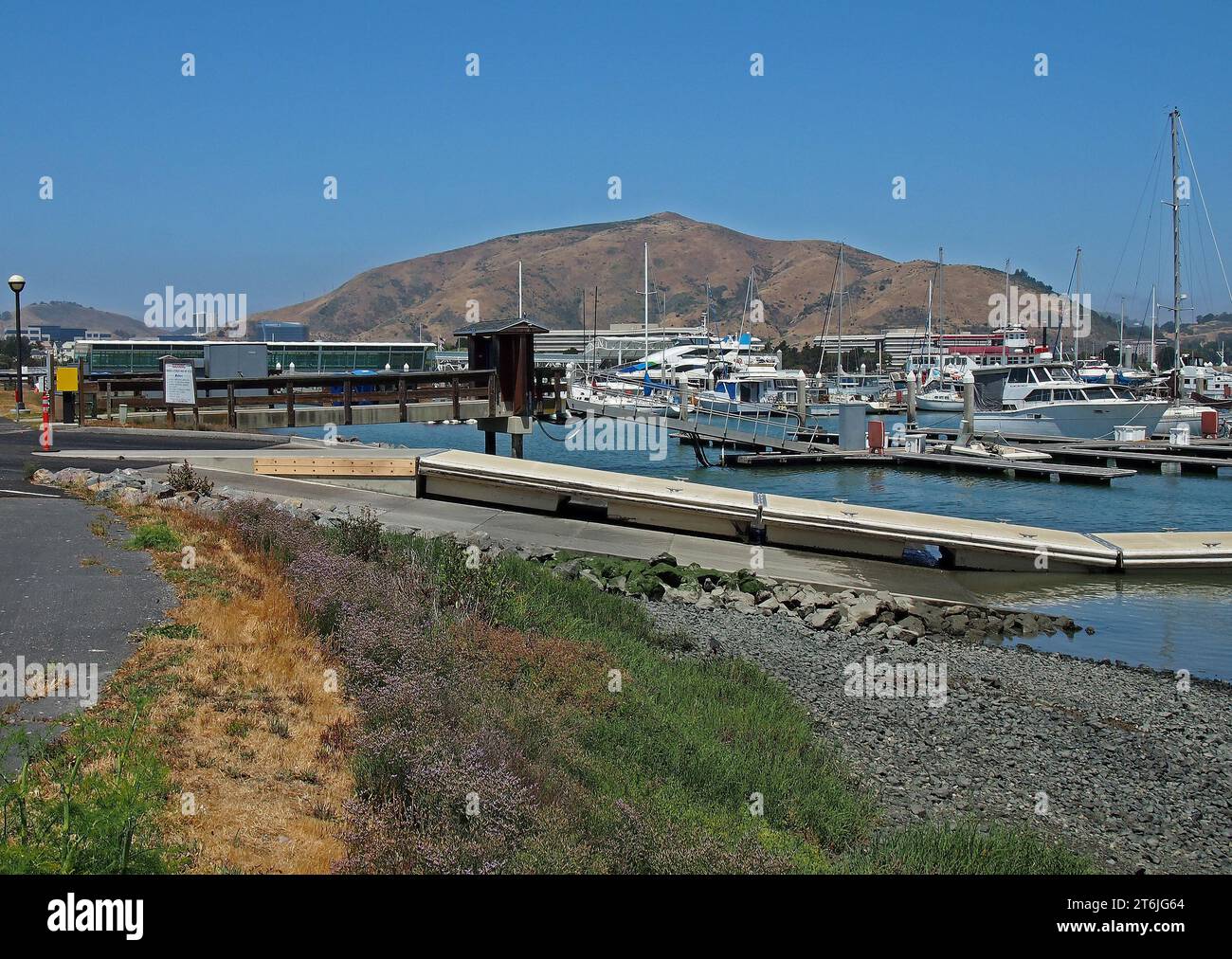 Oyster Point Marina in South San Francisco, California Stock Photo Alamy