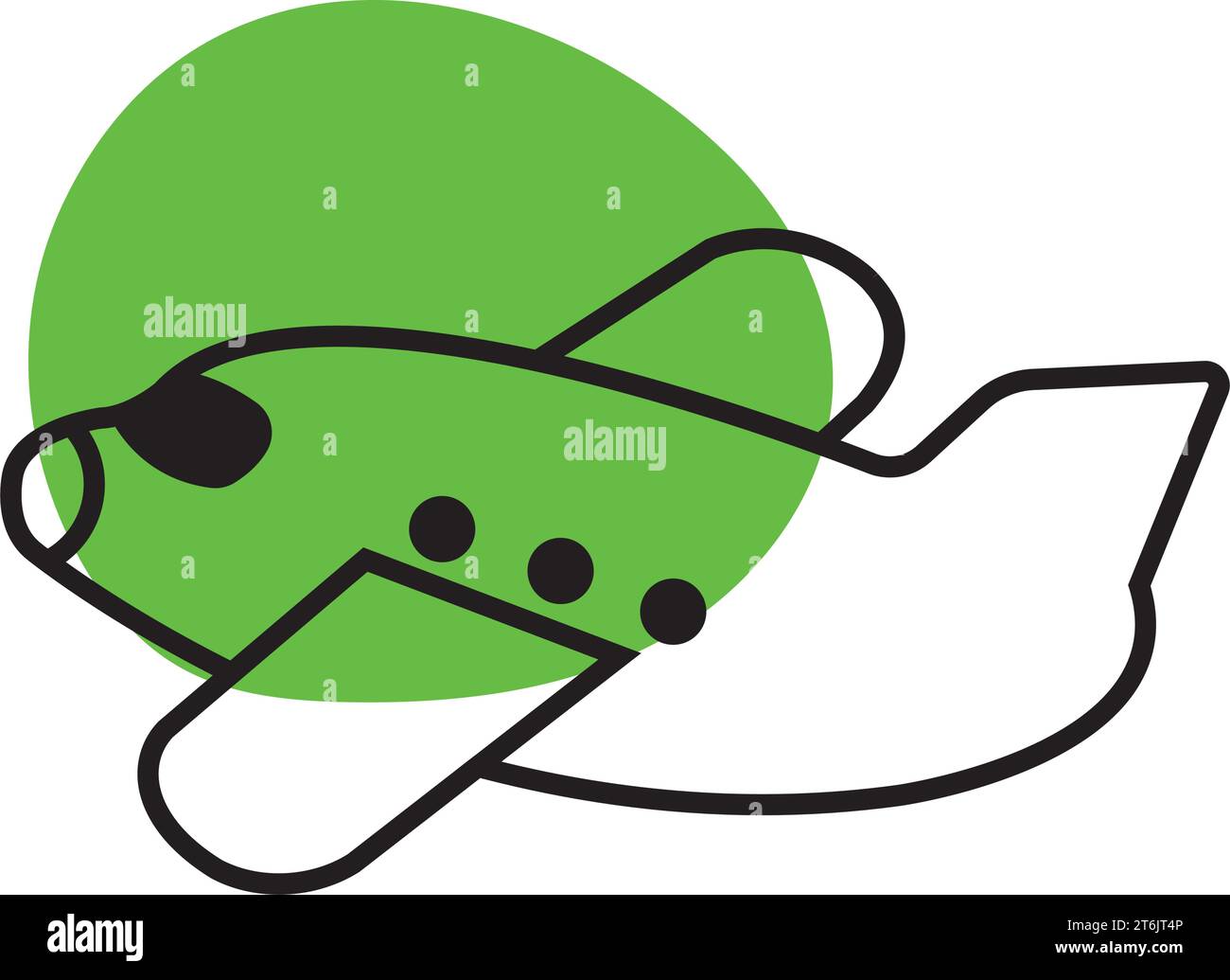Side view of an airplane icon Vector Stock Vector Image & Art - Alamy