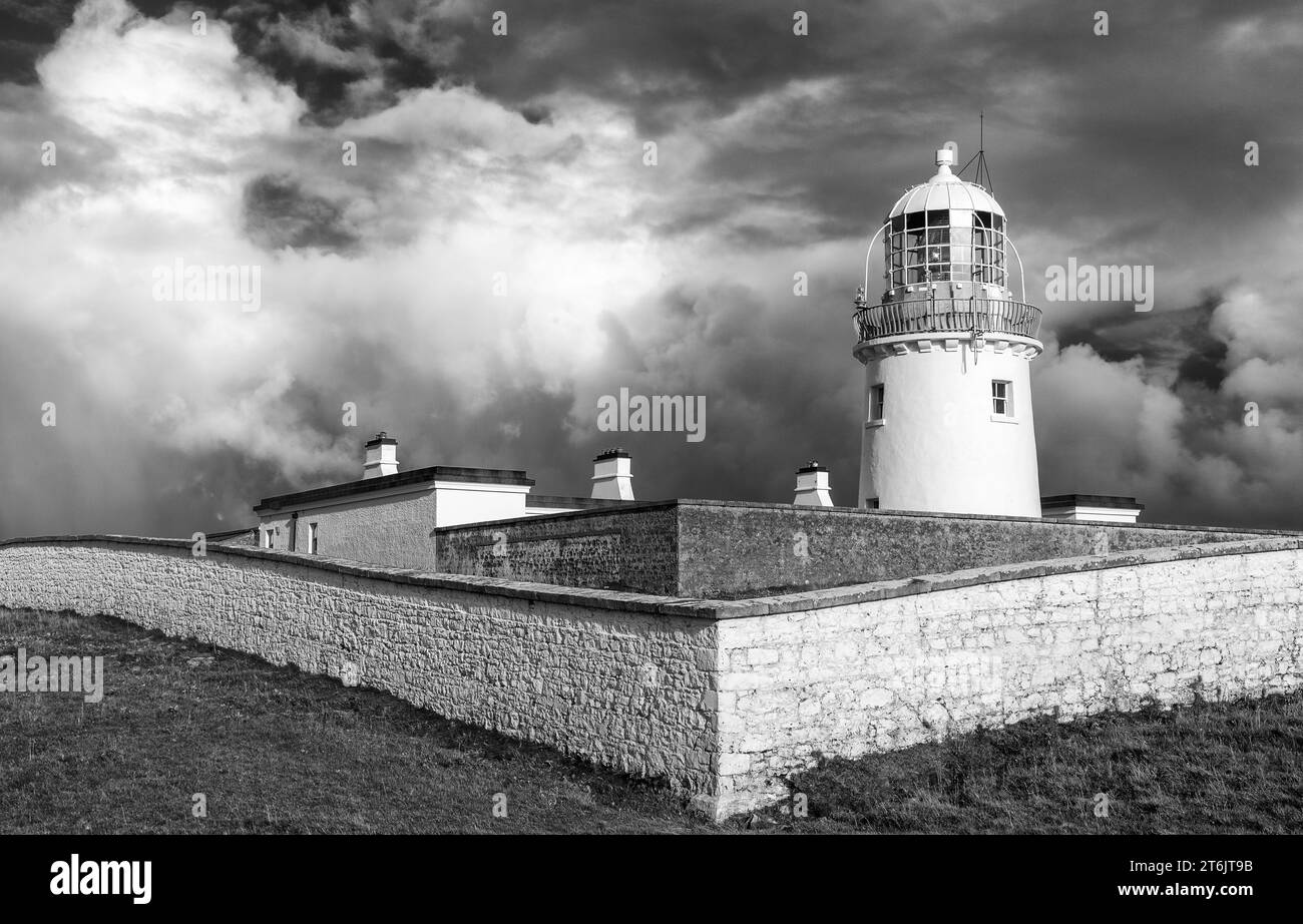 St. John's Point Lighthouse, Killybegs, County Donegal, Ireland Stock Photo
