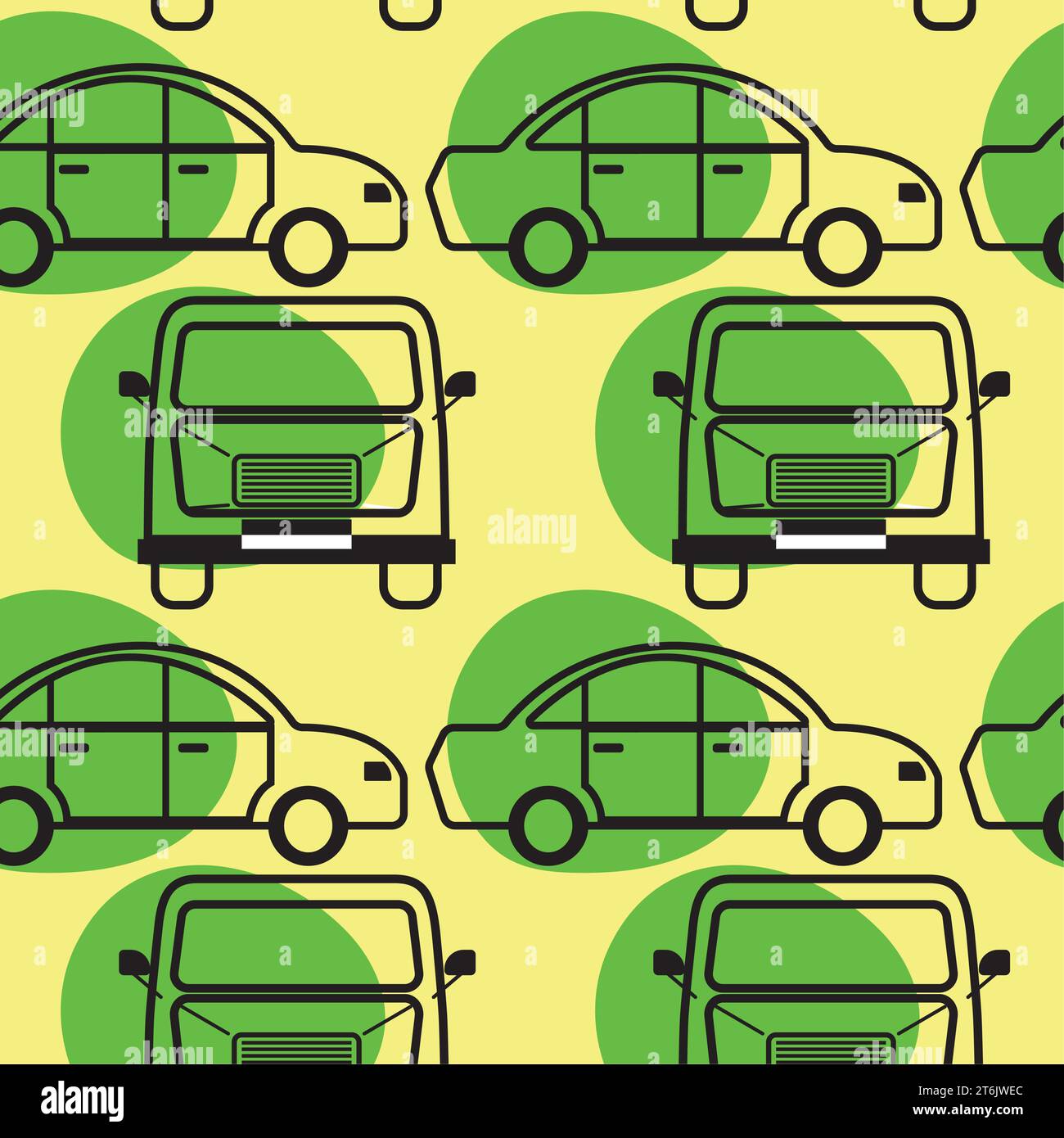 Seamless pattern background with vehicle icons Vector illustration ...