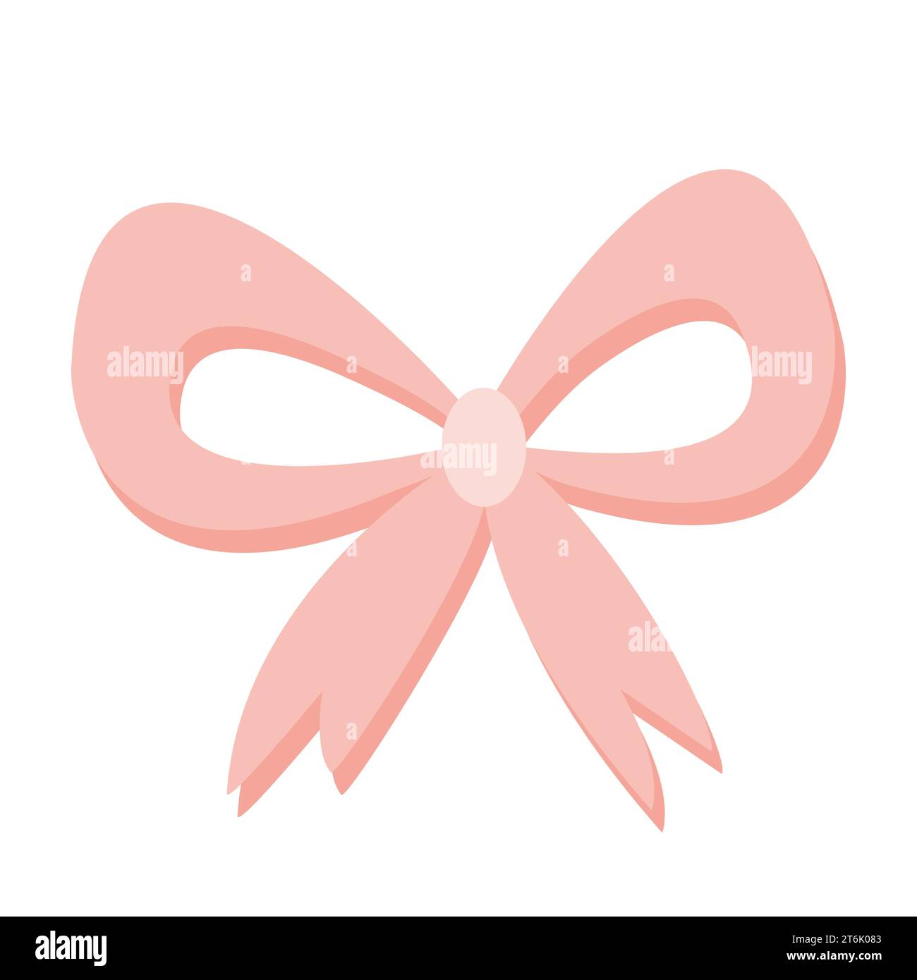 Pink Bow Sticker for Sale by art-a-la-lo