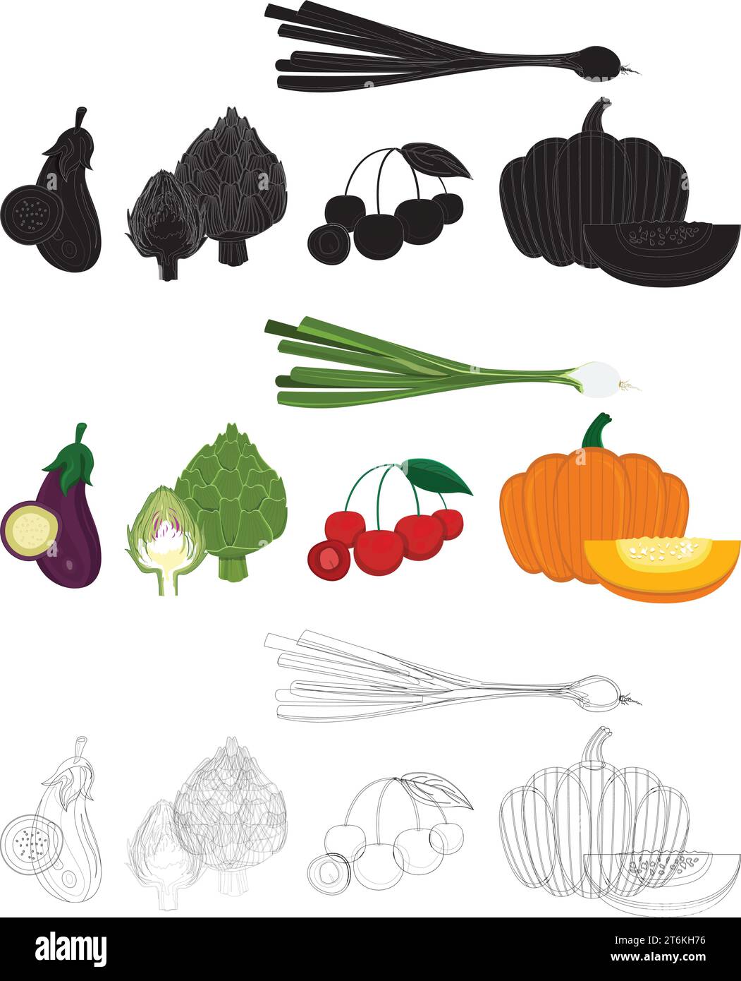 Fruit Design Illustration Vector Stock Vector Image & Art - Alamy