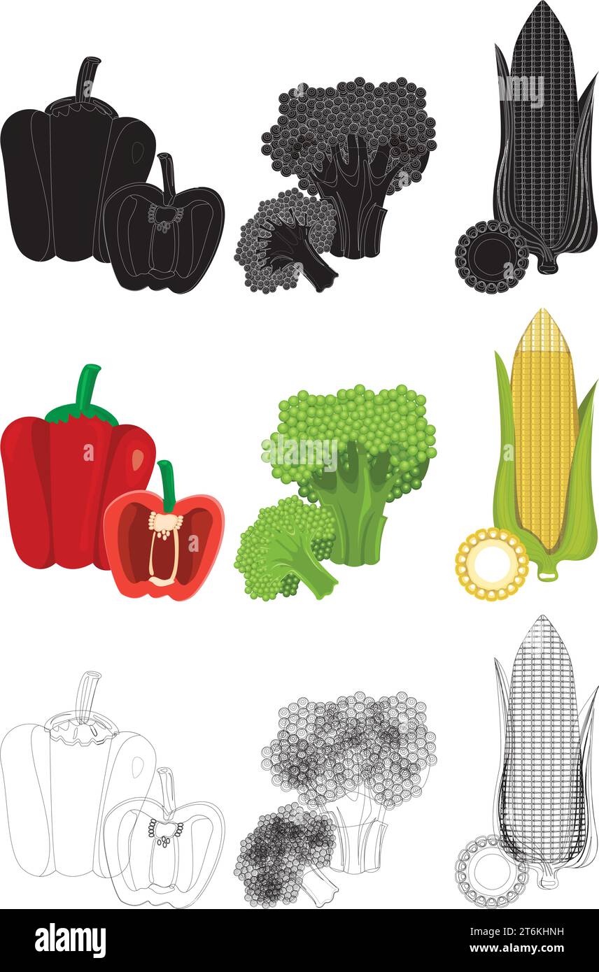 Fruit Design Illustration Vector Stock Vector Image & Art - Alamy
