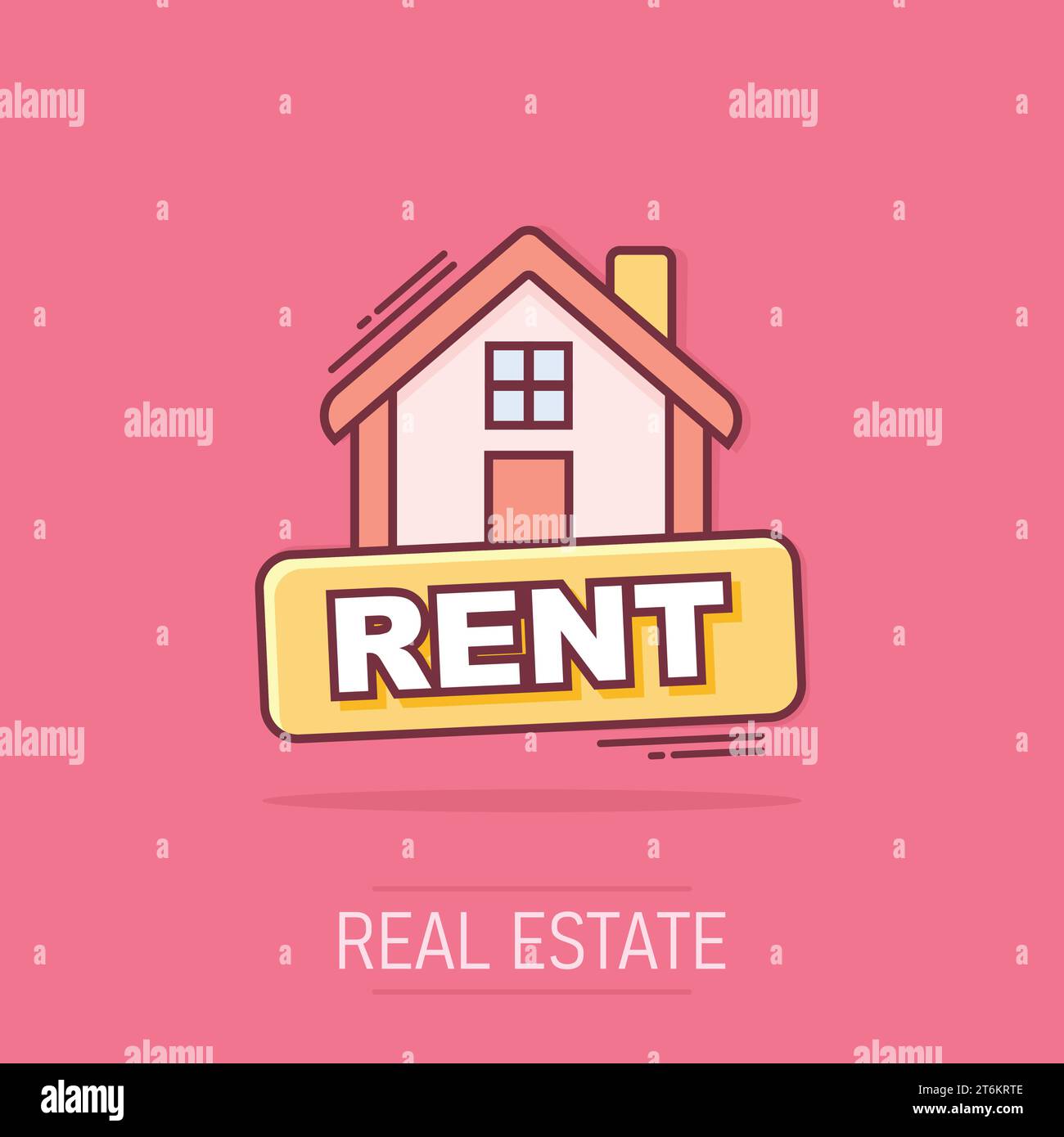Sold sign in window Stock Vector Images - Alamy