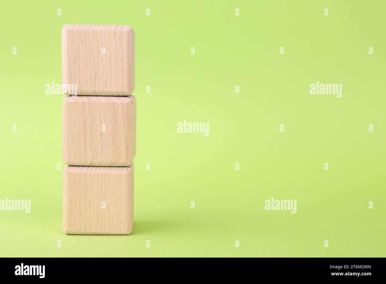 International Organization for Standardization. Wooden cubes with ...