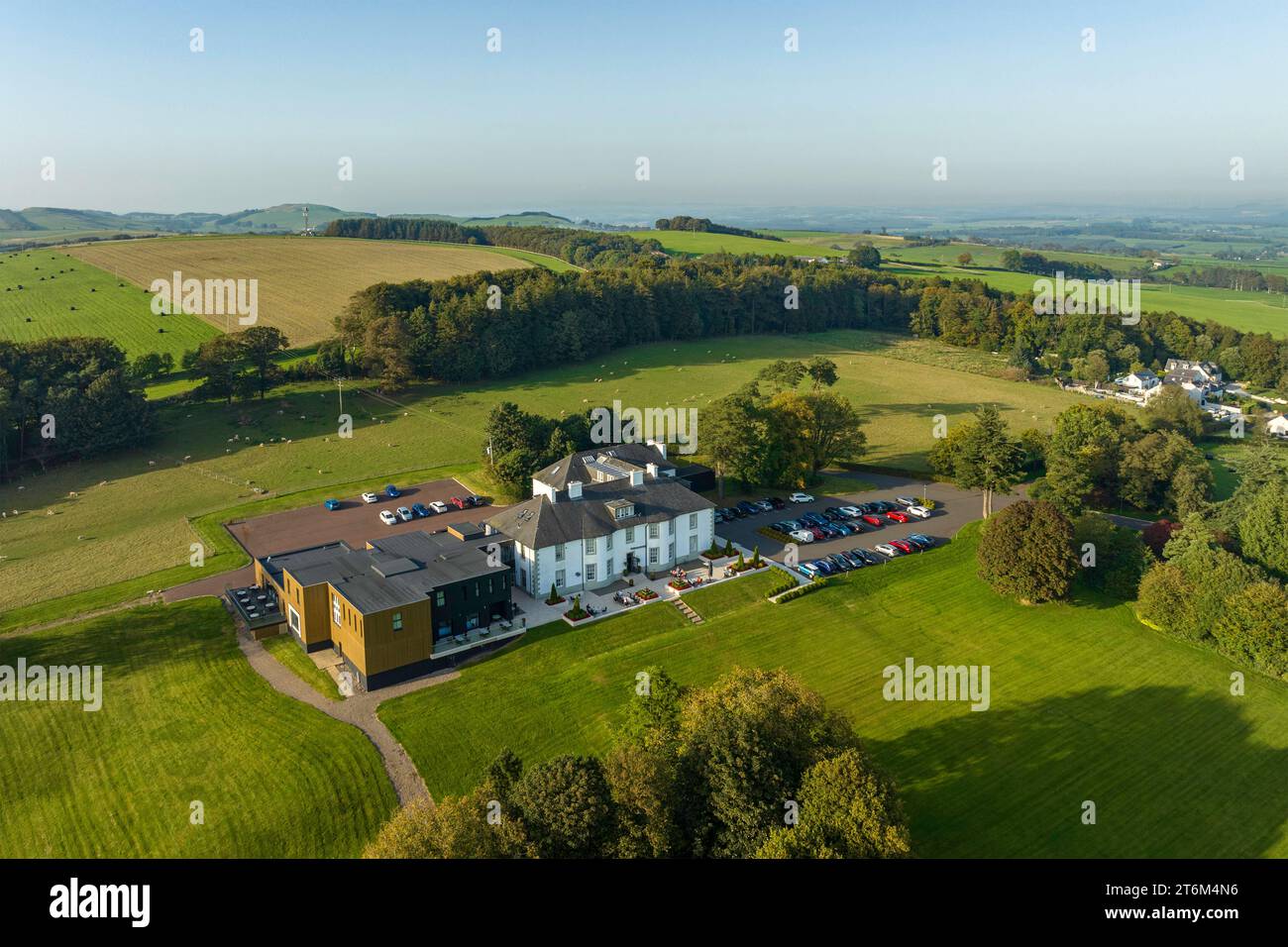 Hetland Hall Hotel, Dumfries, Scotland, UK Stock Photo