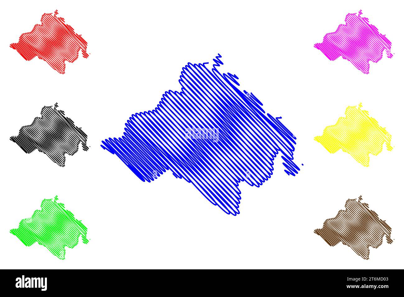 Lake Olomega Republic of El Salvador - Lake Olomega Republic Of El Salvador Central America Map Vector Illustration Scribble Sketch Laguna De Olomega Map 2T6MD03
