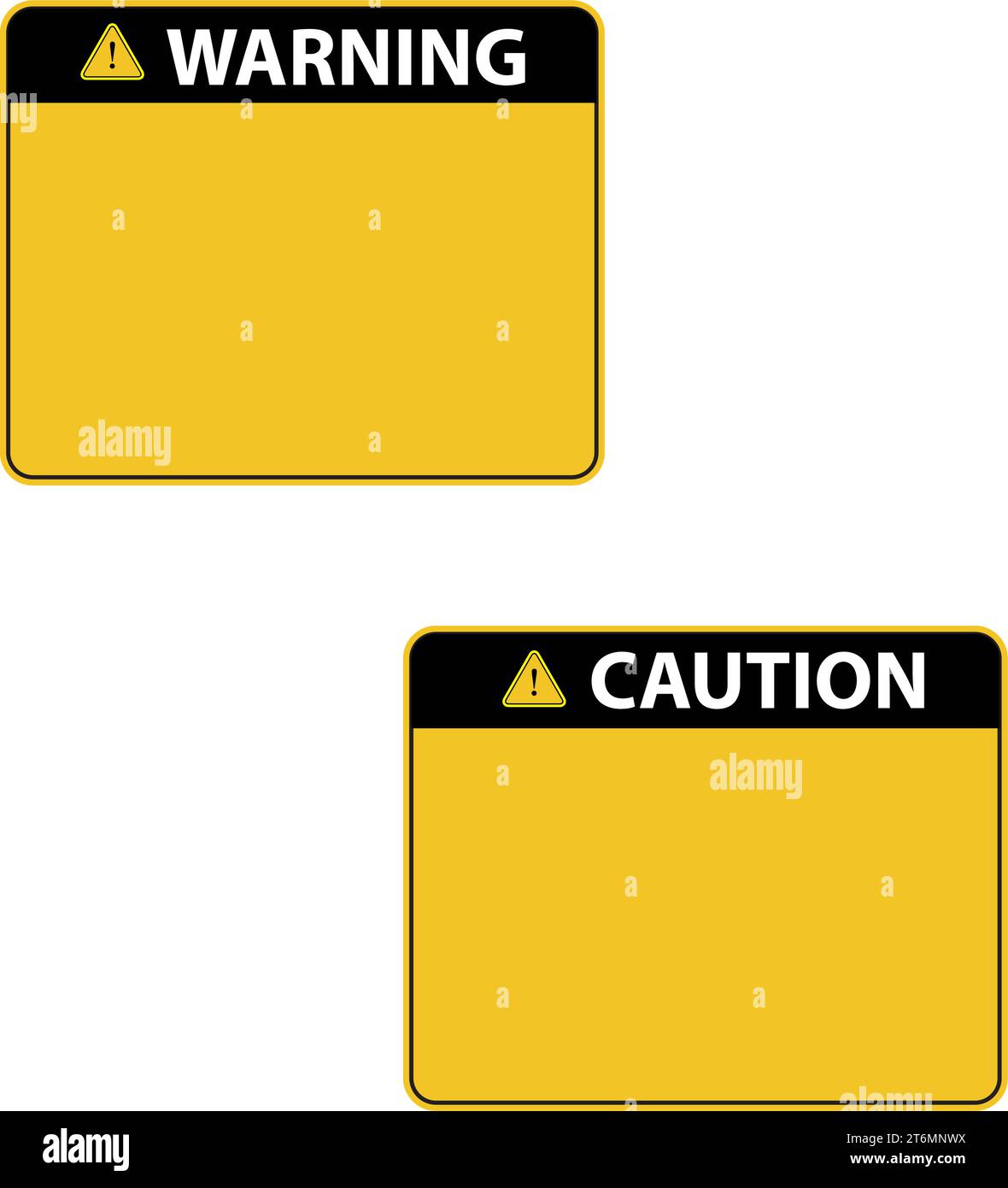 Caution signs. danger and warning signs. warning attention. danger sign ...