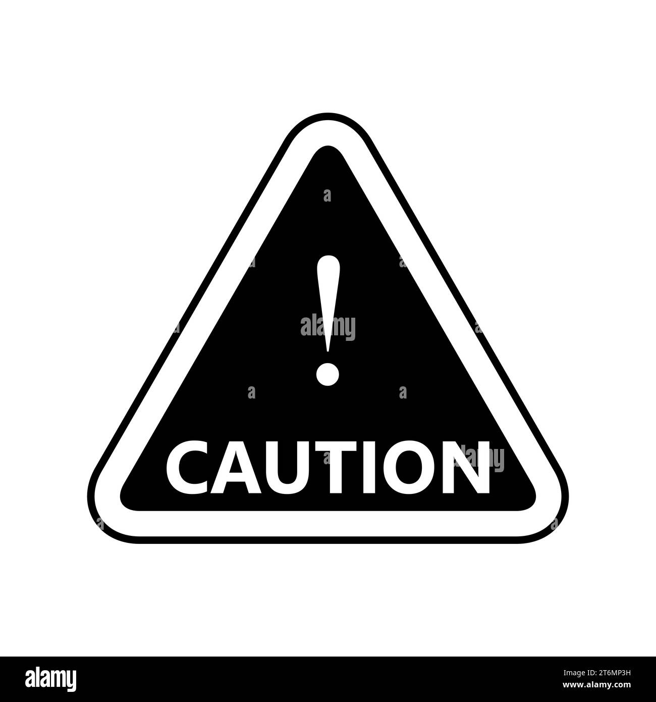 Caution signs. danger and warning signs. warning attention. danger sign. vector illustration. on white background Stock Vector
