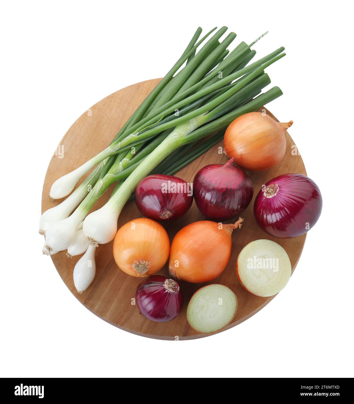 Board different kinds onion hi-res stock photography and images - Alamy
