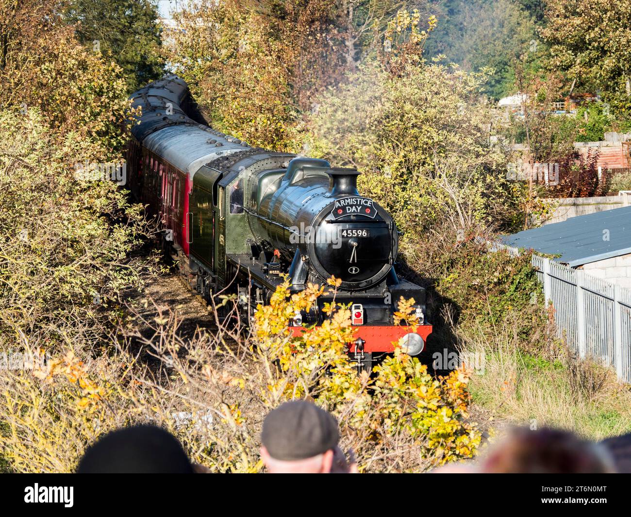 sheerness-kent-uk-11th-nov-2023-a-special-armistice-day-steam