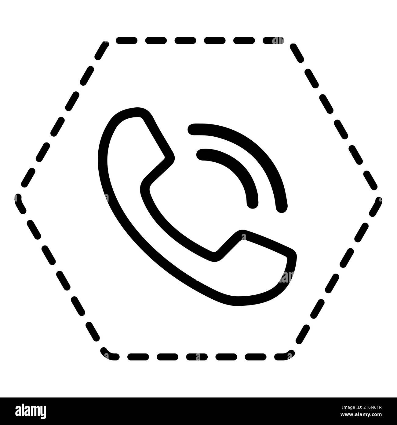 Phone Icon Raw for UI, Brochures, Flyers, Infographics Stock Photo - Alamy