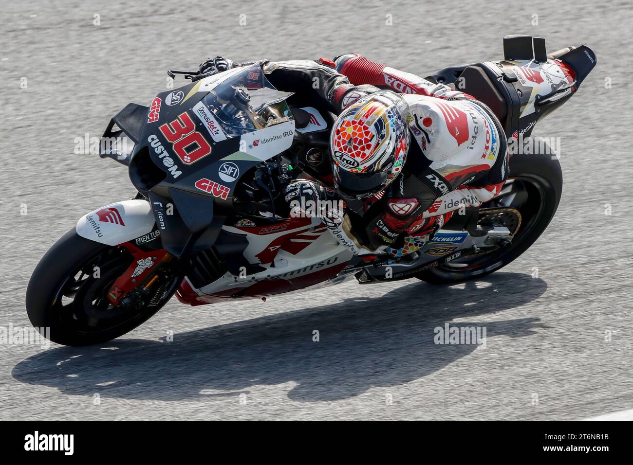 Japanese Rider Japanese rider Takaaki Nakagami of LCR Honda in action during the ...
