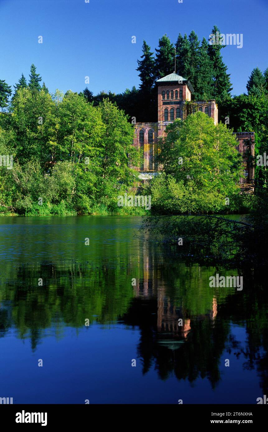 Old Olympia Brewery, Tumwater County Park, Washington Stock Photo Alamy
