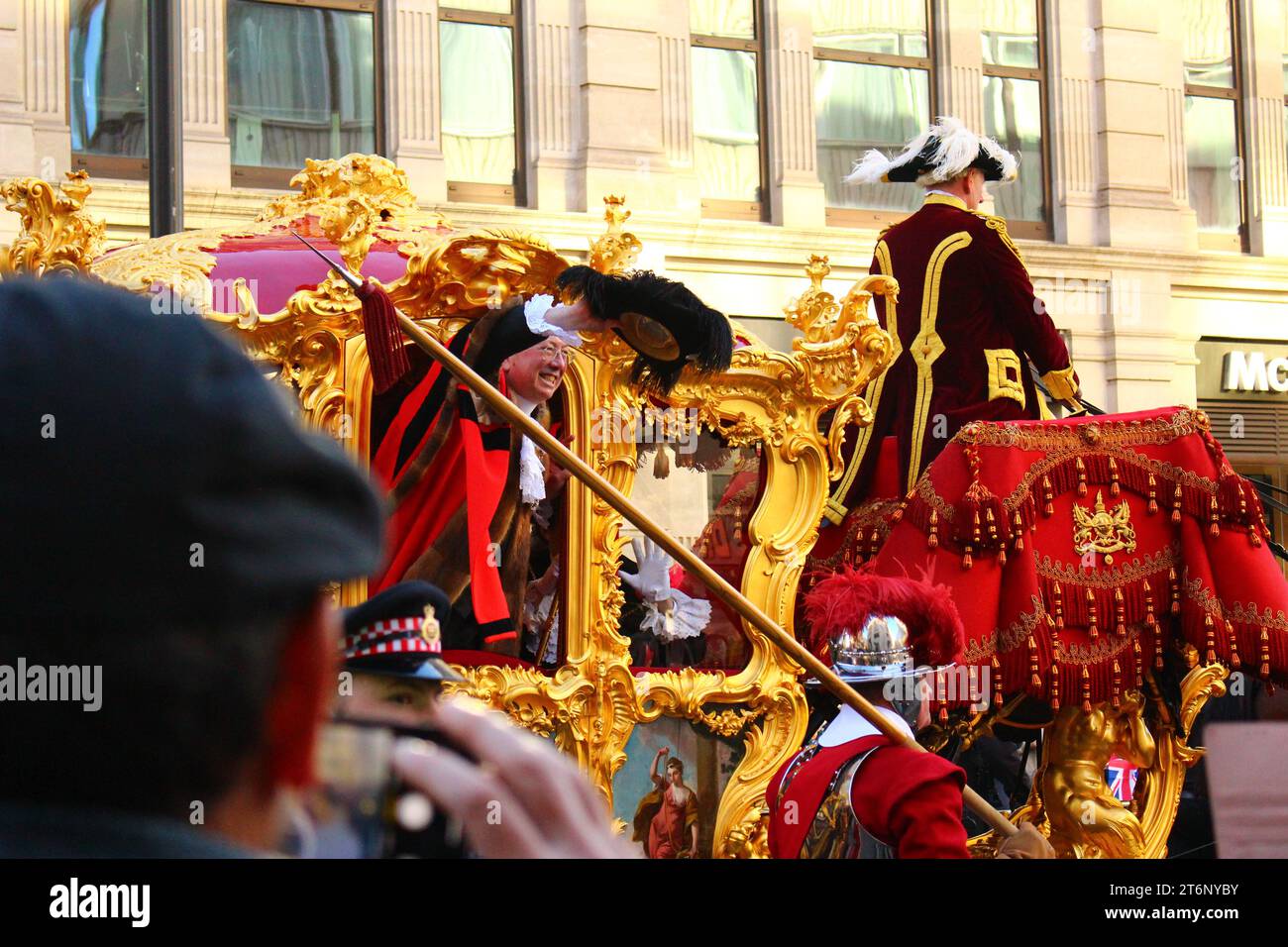 London, UK. 11th Nov, 2023. This year's Lord Mayor's Show for the new Lord Mayor, Michael Mainelli, featured a three-mile-long parade made up of over 7,000 people and 150 floats. Credit: Aldercy Carling/ Alamy Live News Stock Photo