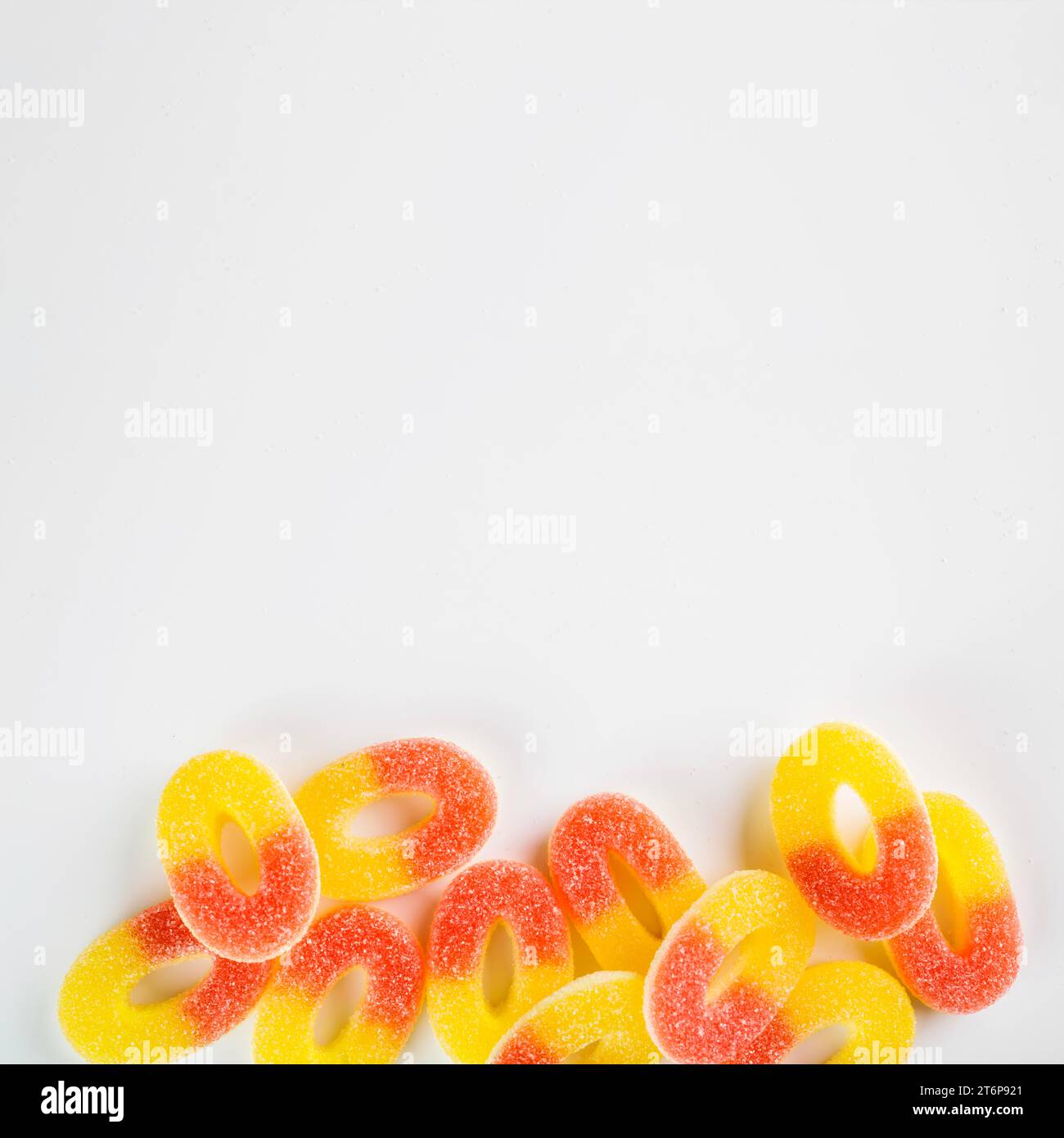 Free Photo  Delicious jelly strips and rings
