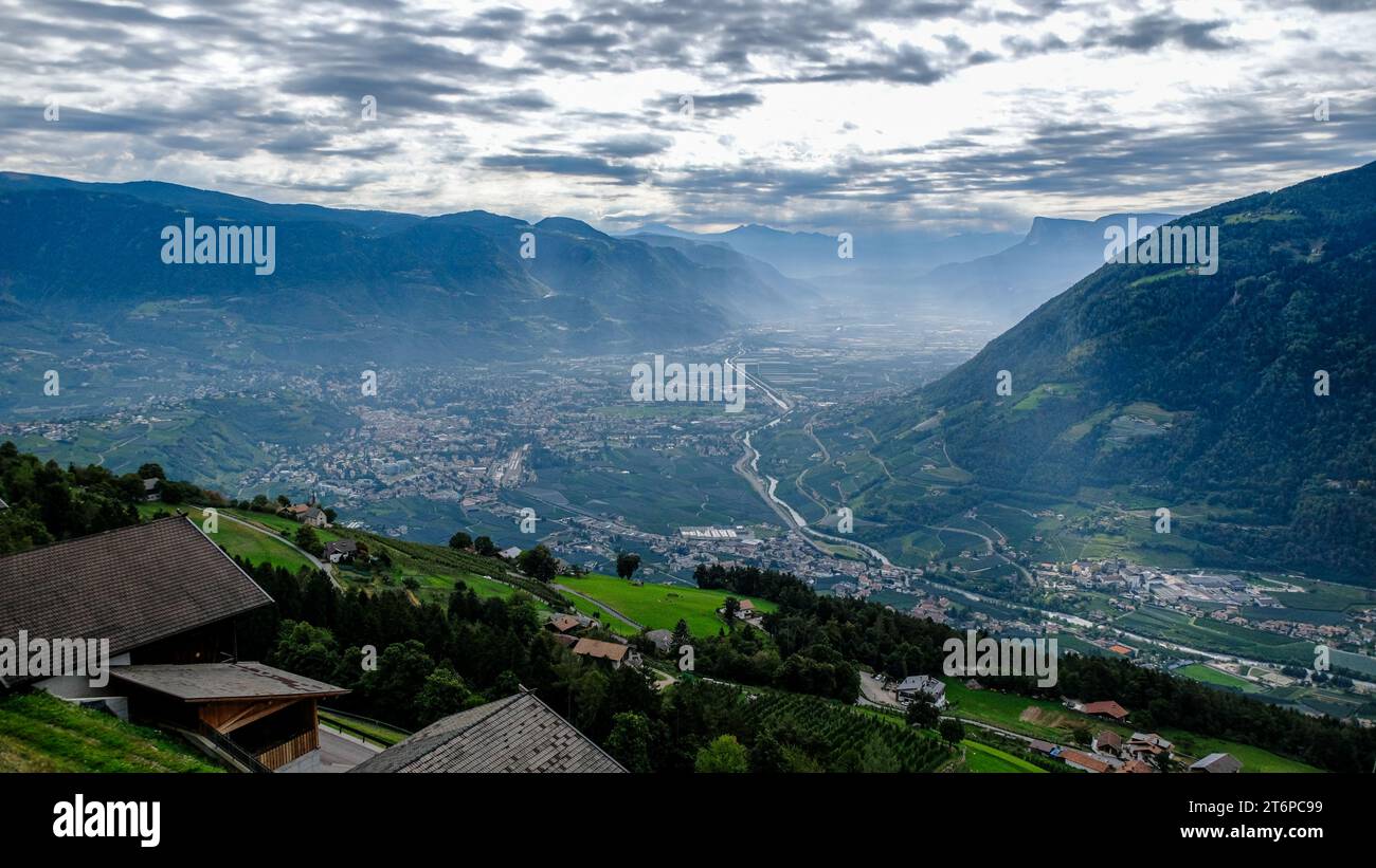 Bozano, Merano is the beautiful and famous place to go Stock Photo - Alamy