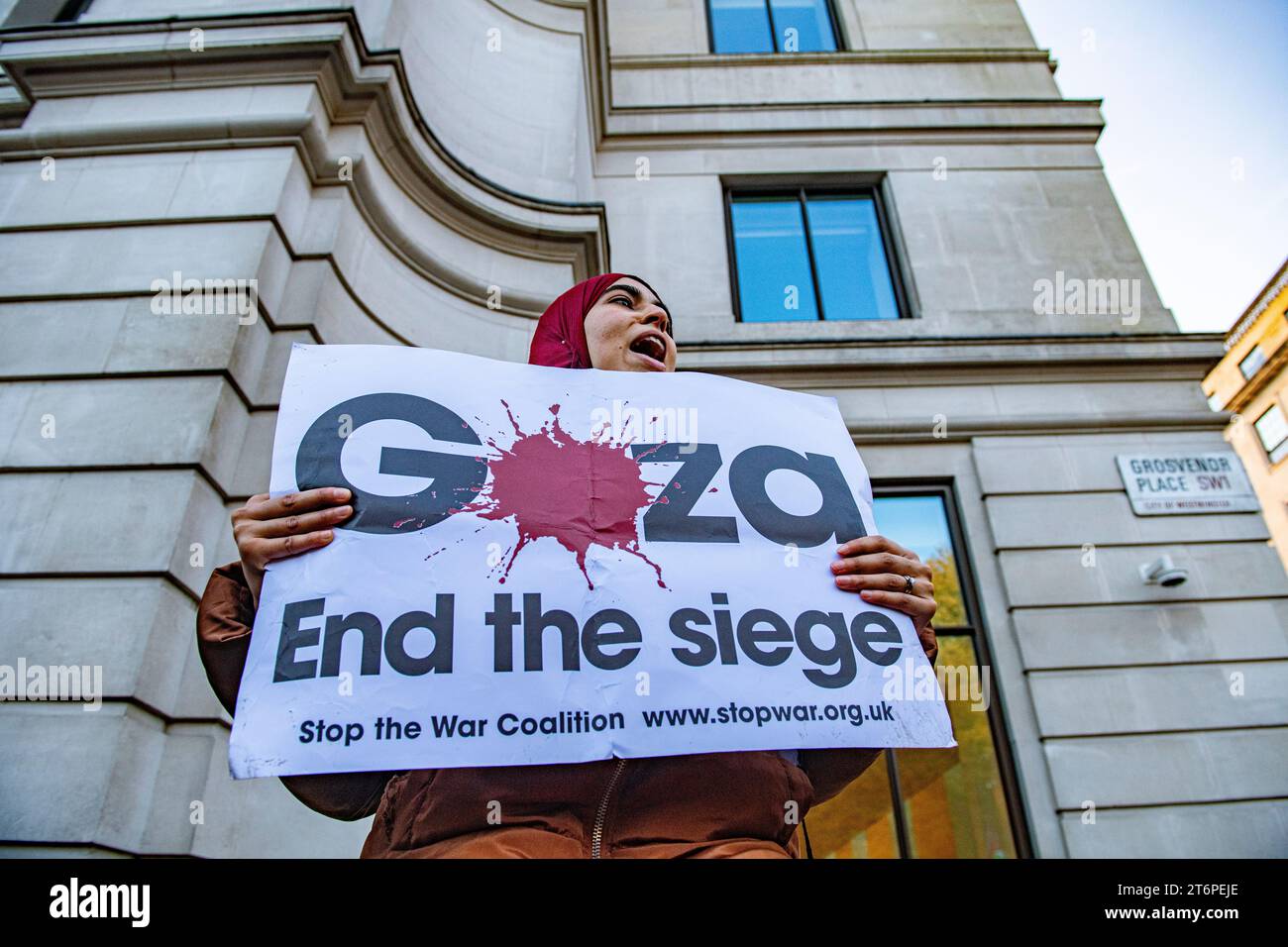 London pro palestine march hi-res stock photography and images - Alamy