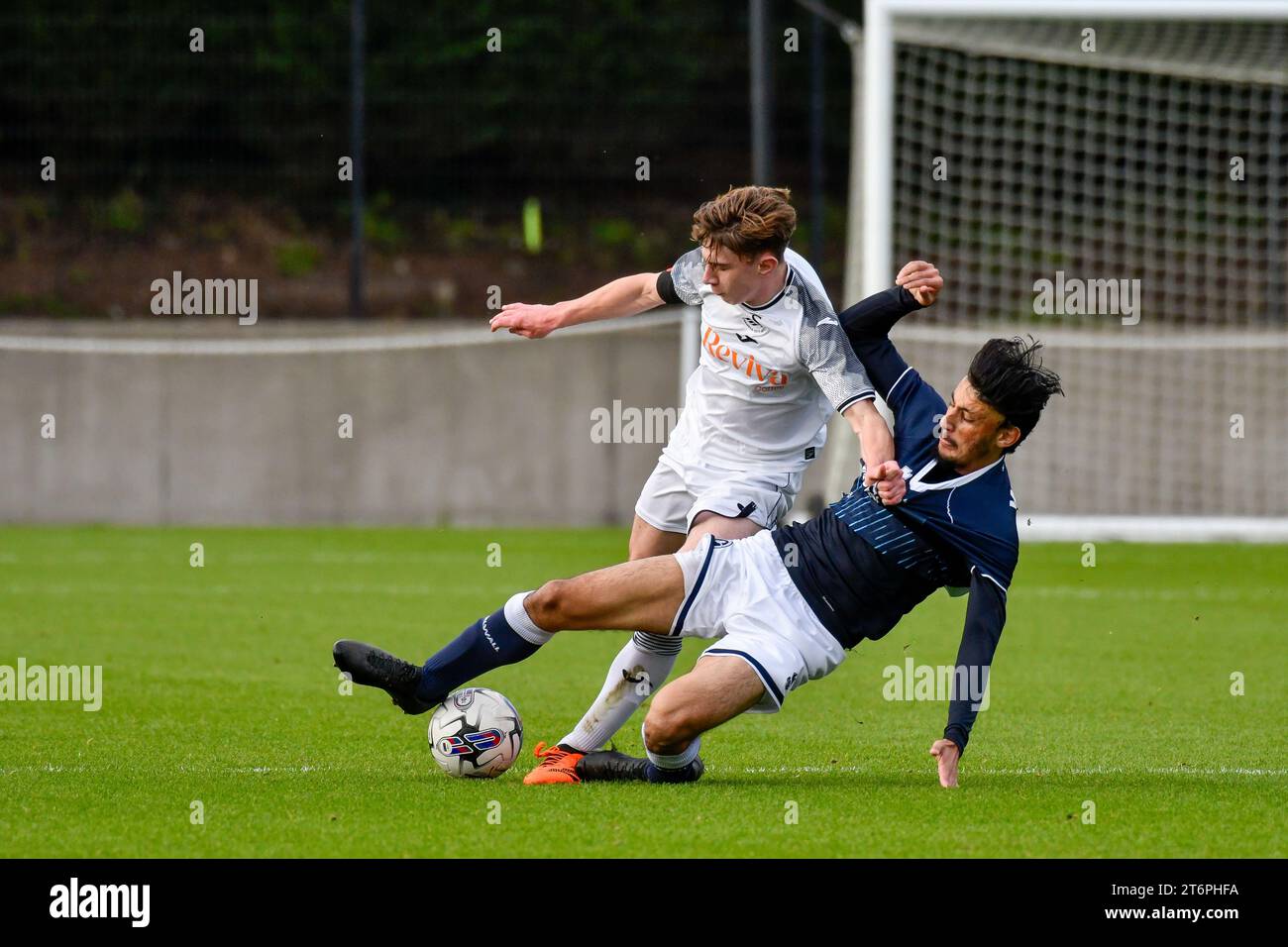 Swansea, Wales. 11 November 2023. Harlan Perry of Swansea City is
